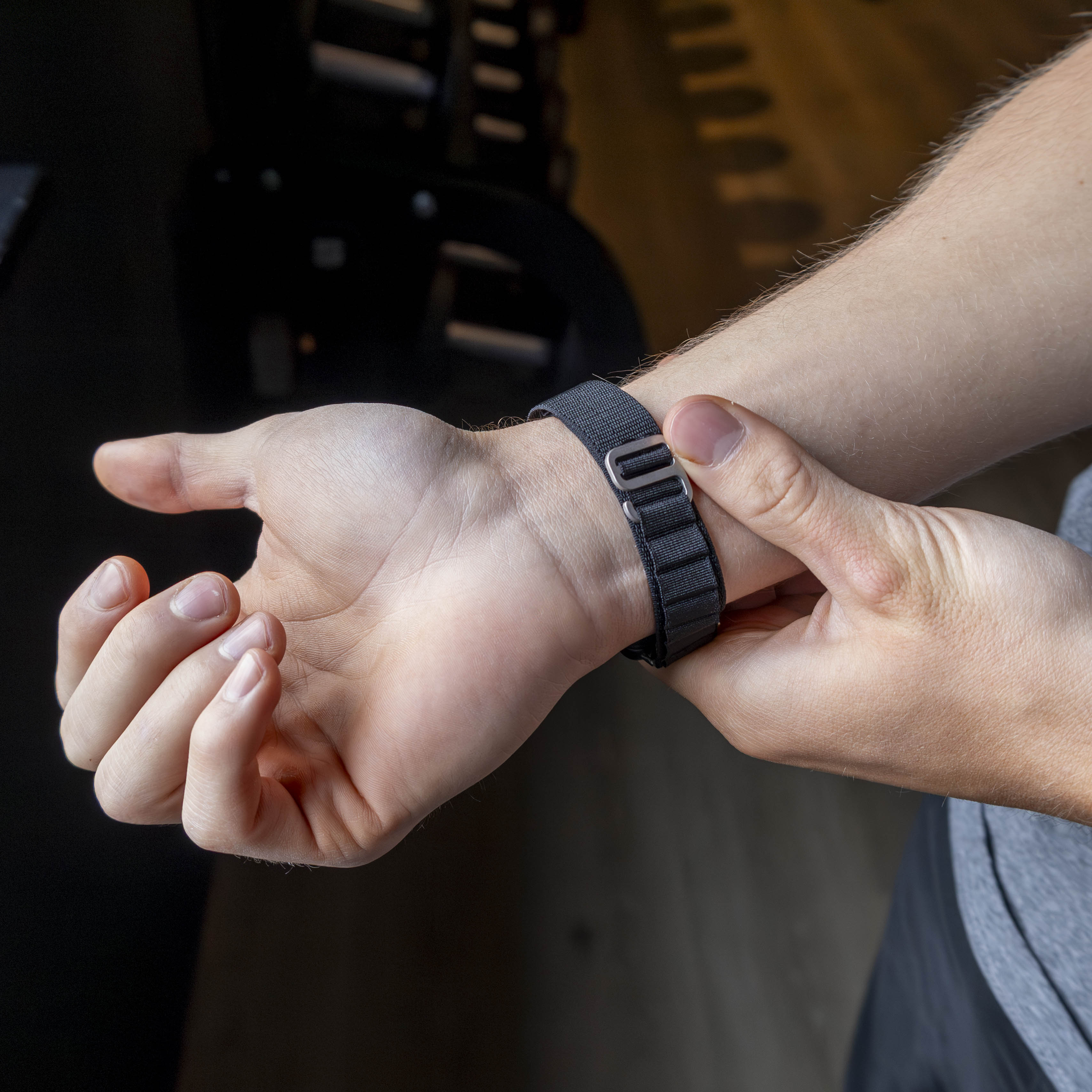 Samsung Galaxy Fit 3 Alpine Nylon Strap (Black)