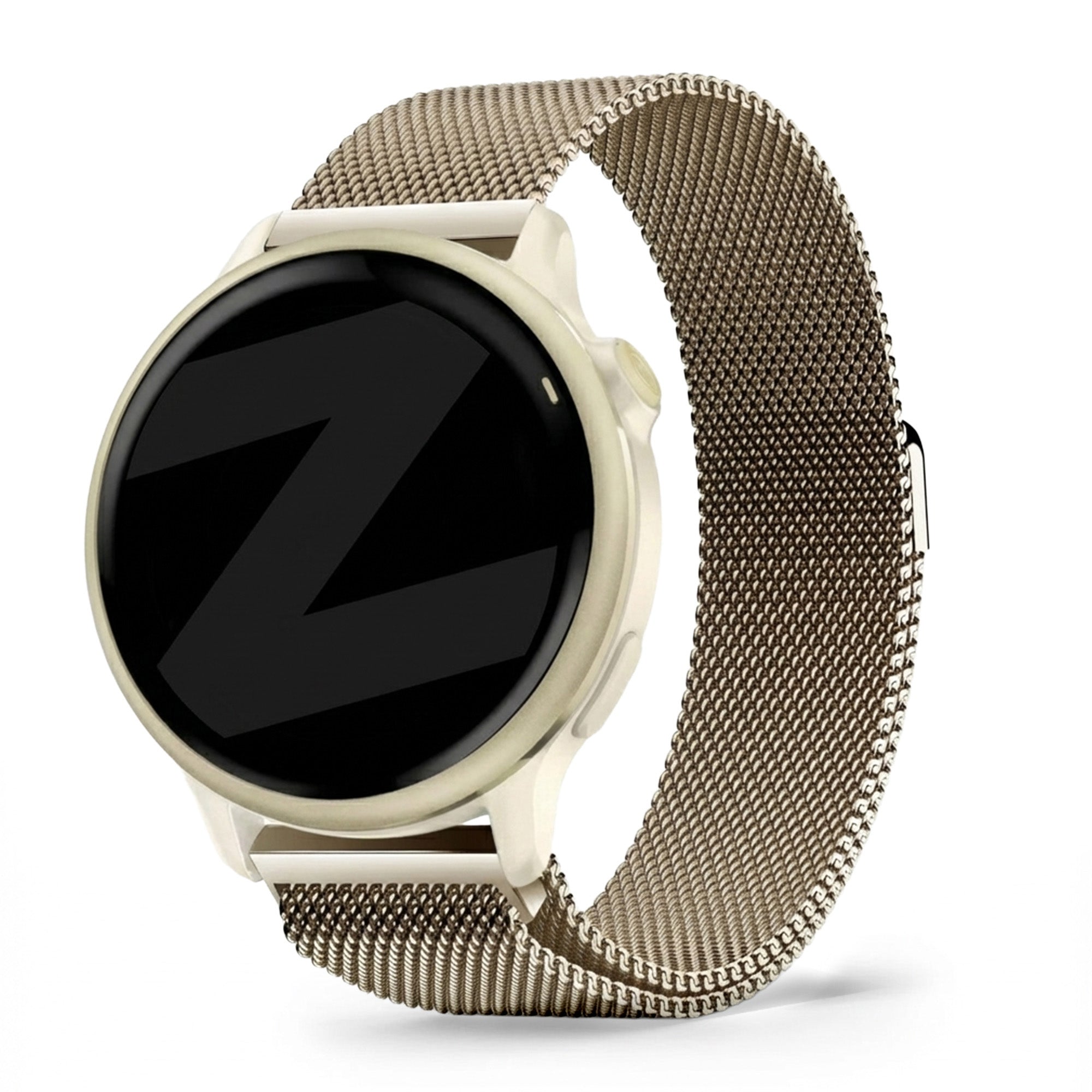 Bandz Garmin Vivoactive 6 Milanese Loop Strap (Champagne Gold)