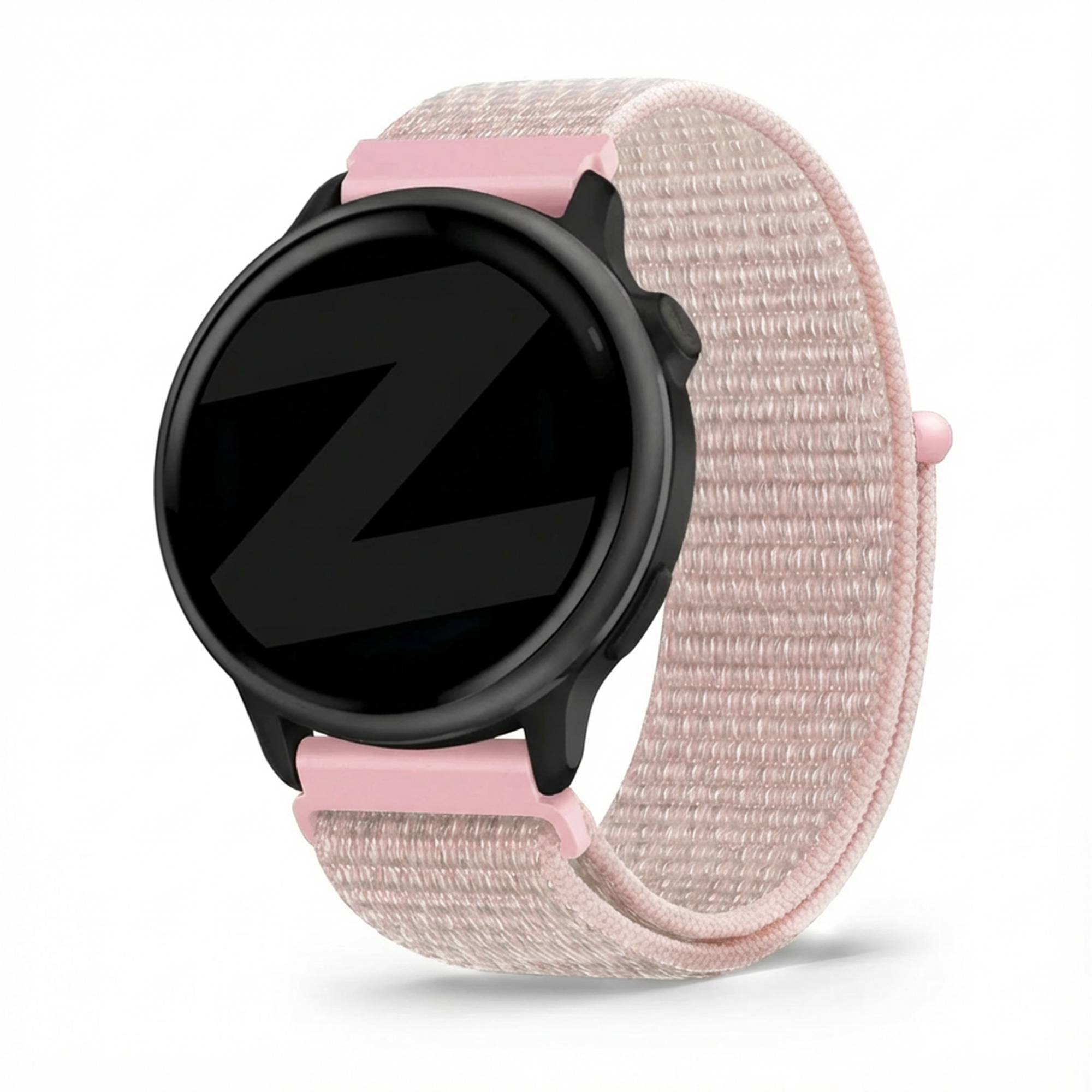 Bandz Garmin Vivoactive 6 Nylon Loop Strap (Rose Gold)
