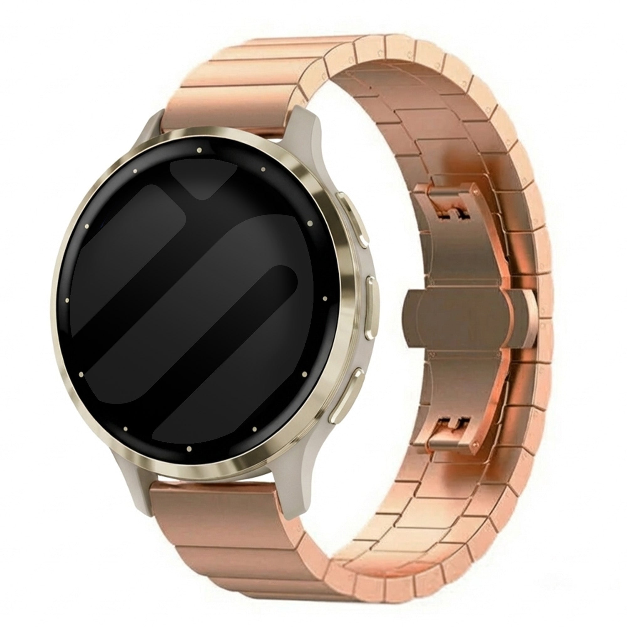 Garmin Venu 3s Metal Strap (Rose Gold)