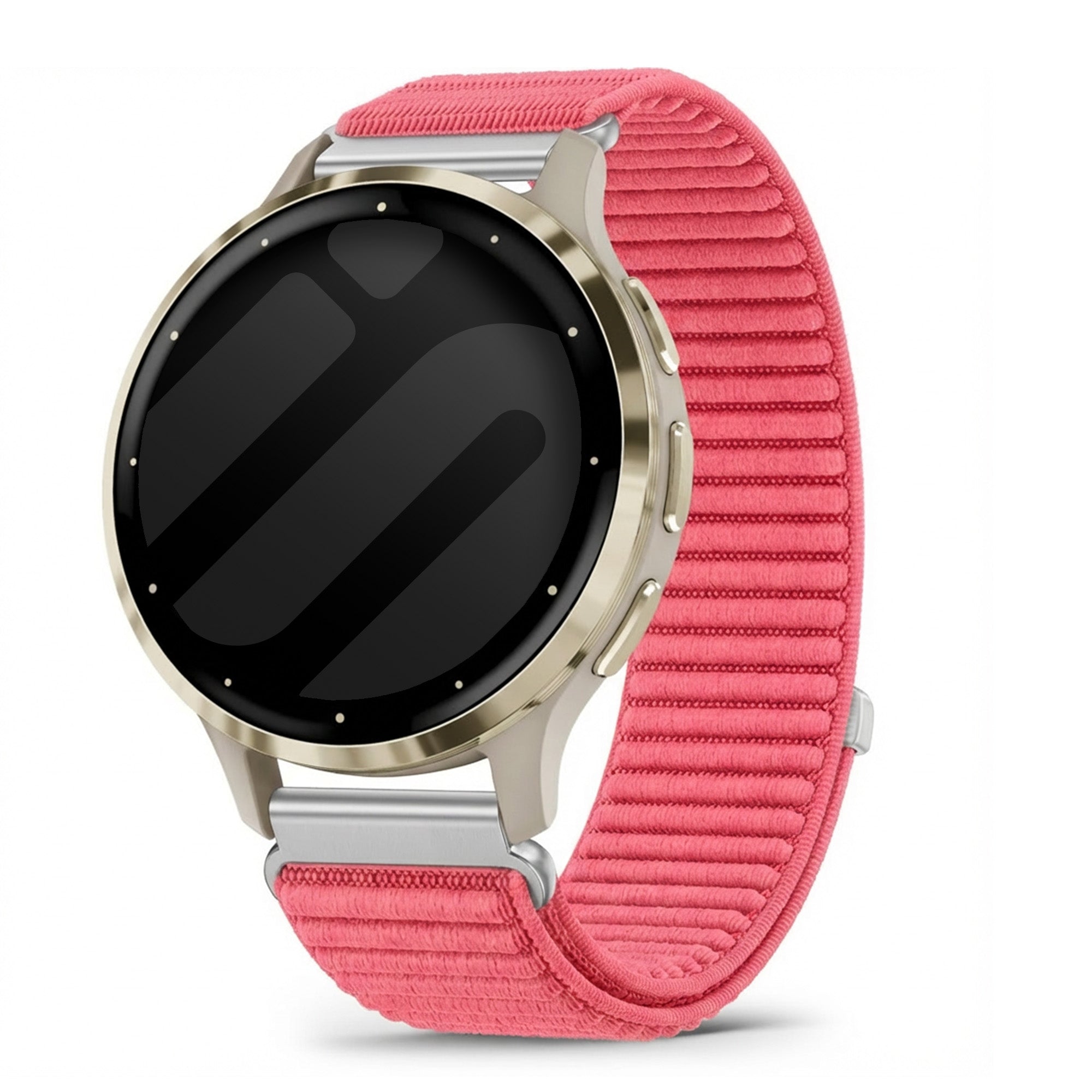 Garmin Venu 3s Wave Nylon Strap (Watermelon)