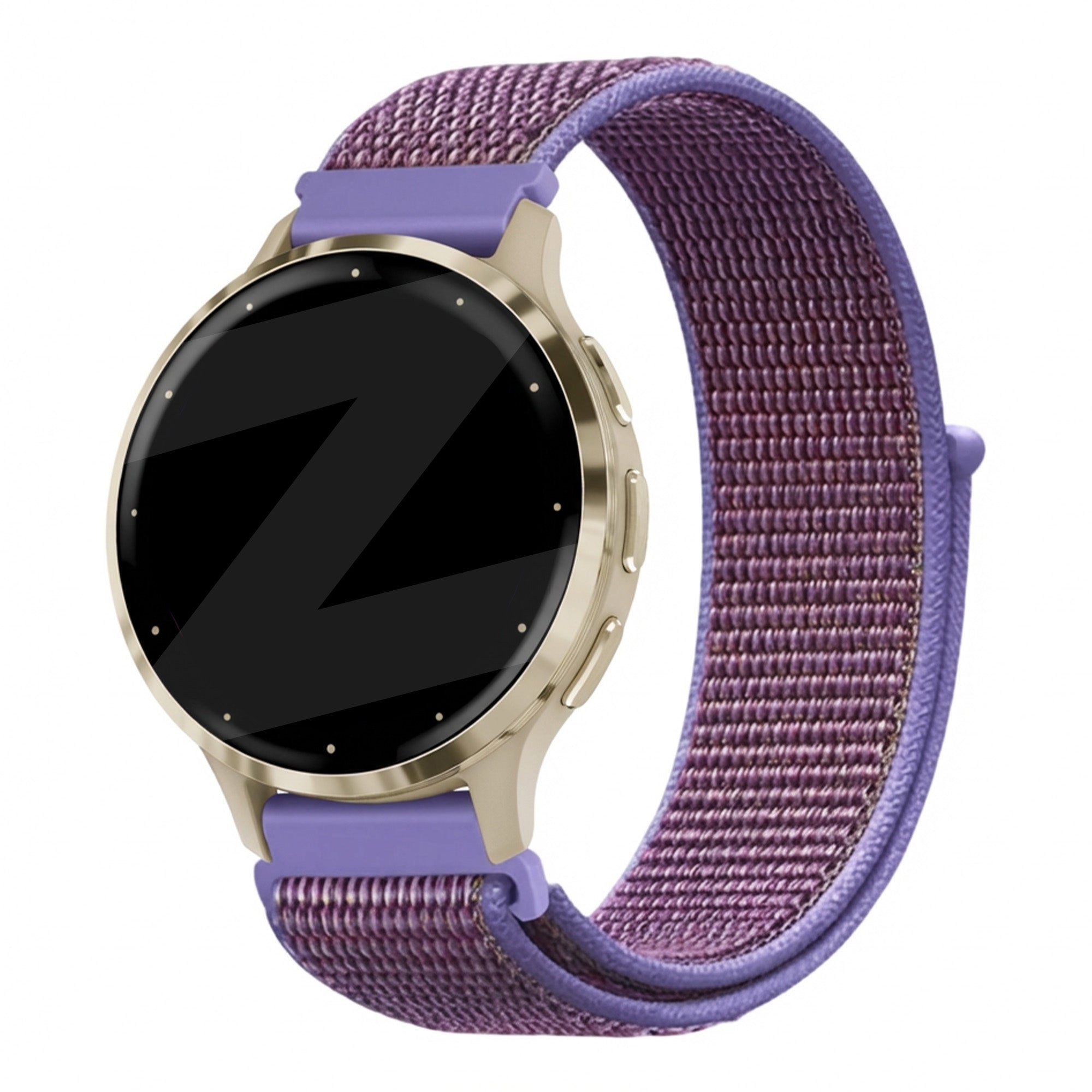 Bandz Garmin Venu 3s Nylon Loop Strap (Lilac)