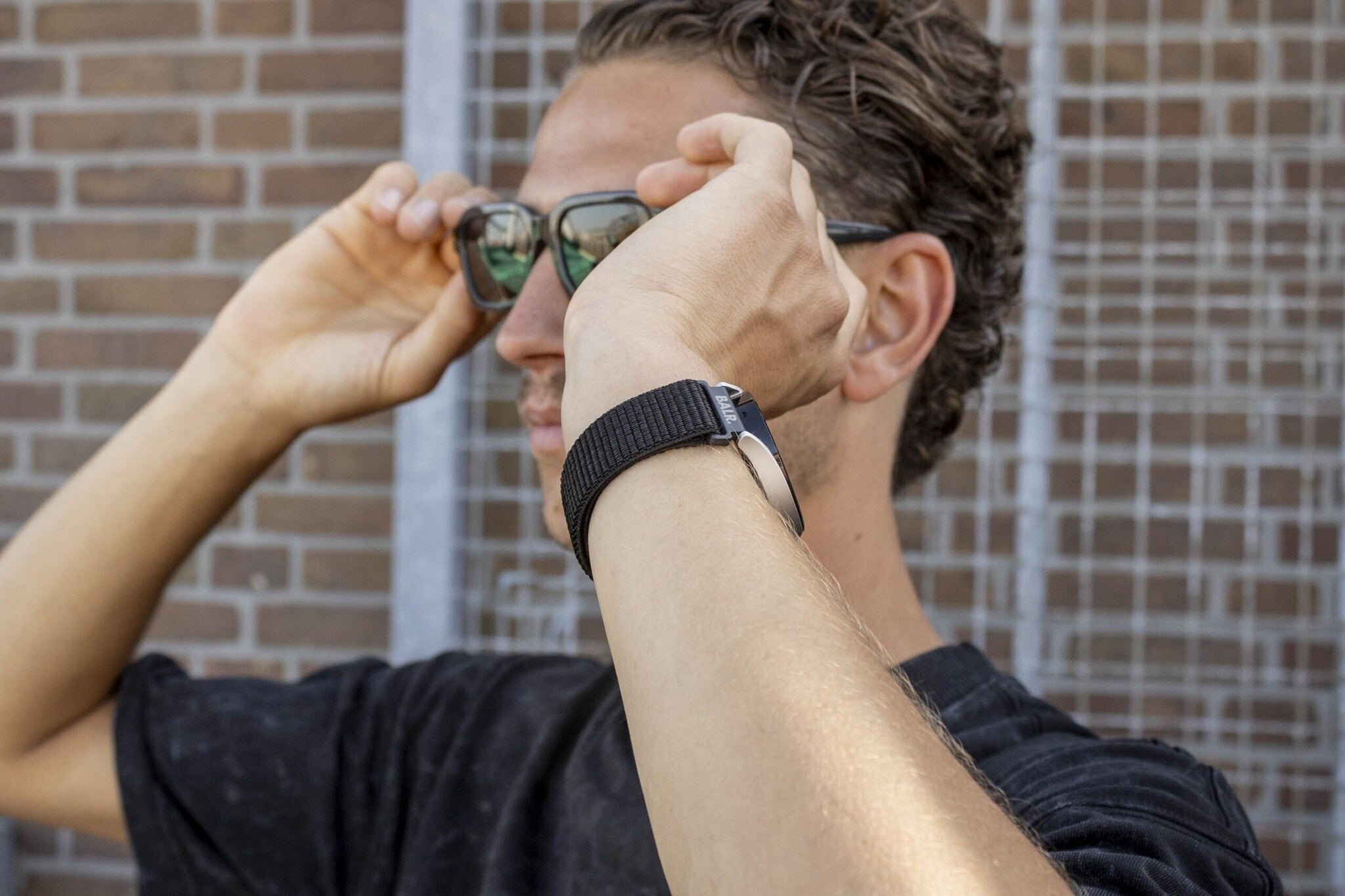 BALR Amazfit Bip 3 (Pro) Nylon Strap (Black)