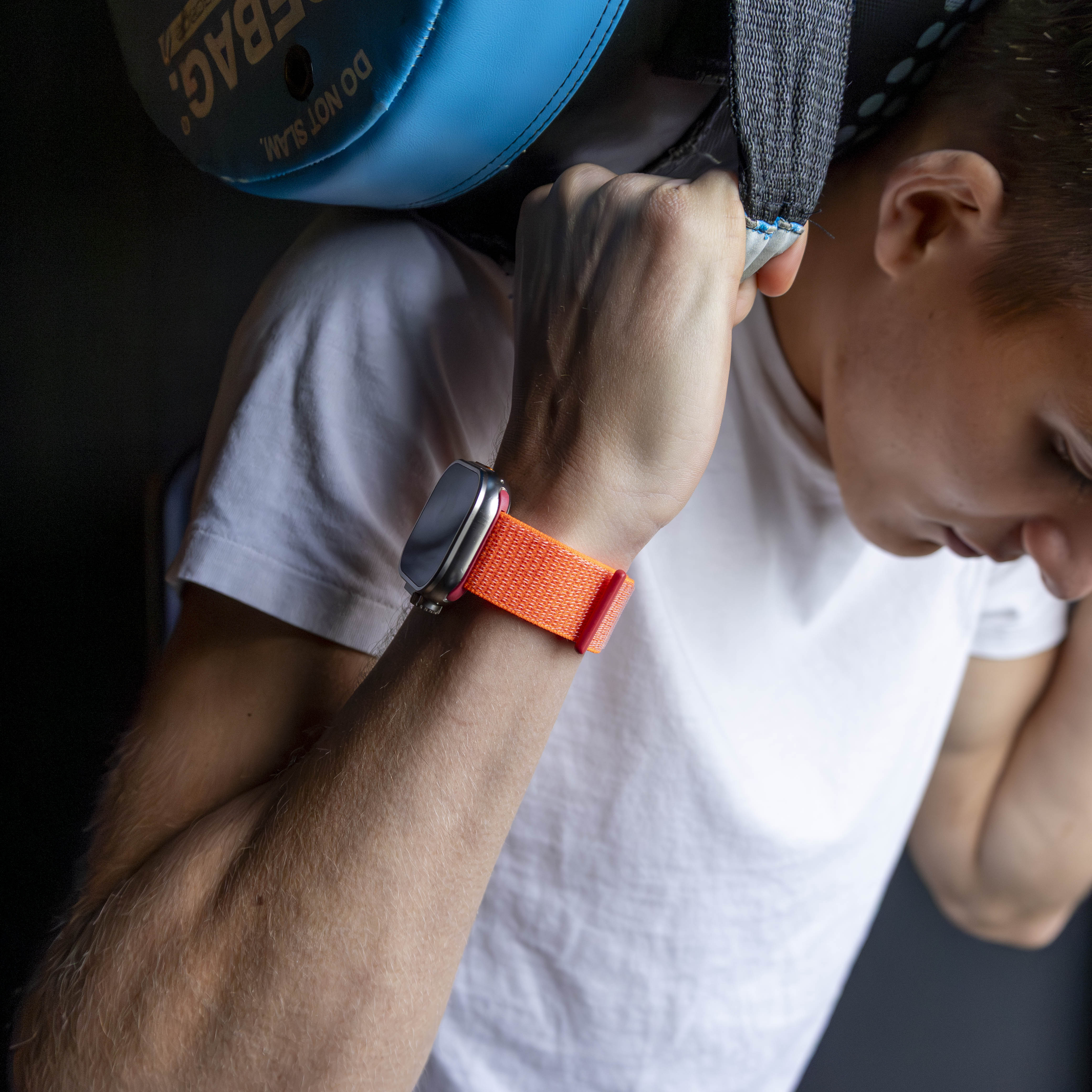 Apple Watch Nylon Strap (Orange)