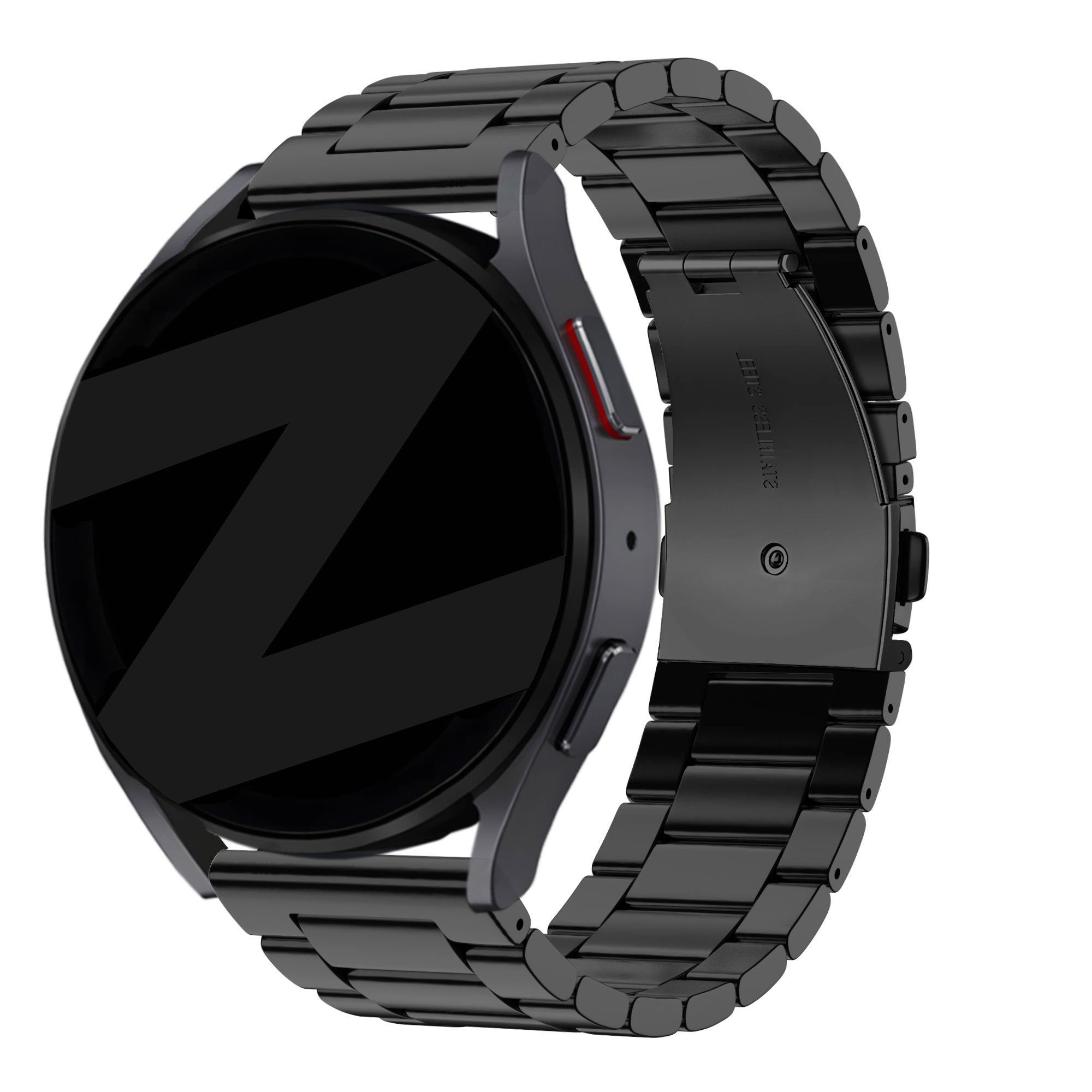 Bandz Garmin Vivoactive 4 Steel Strap 'Classic' (Black)