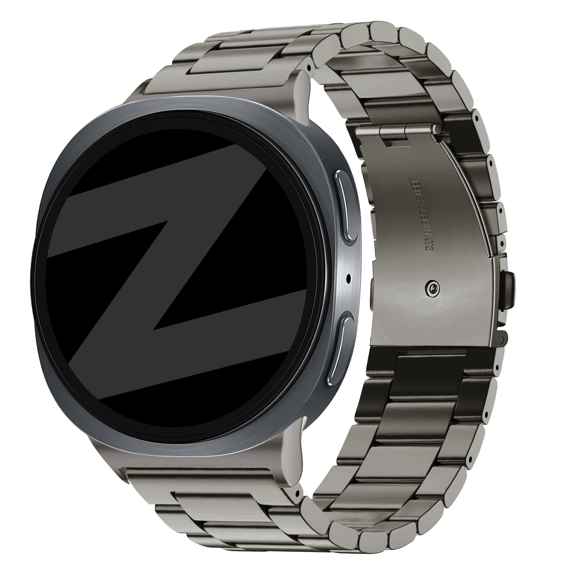 Bandz Samsung Galaxy Watch 9 - 40mm Steel Strap 'Classic' (Graphite)