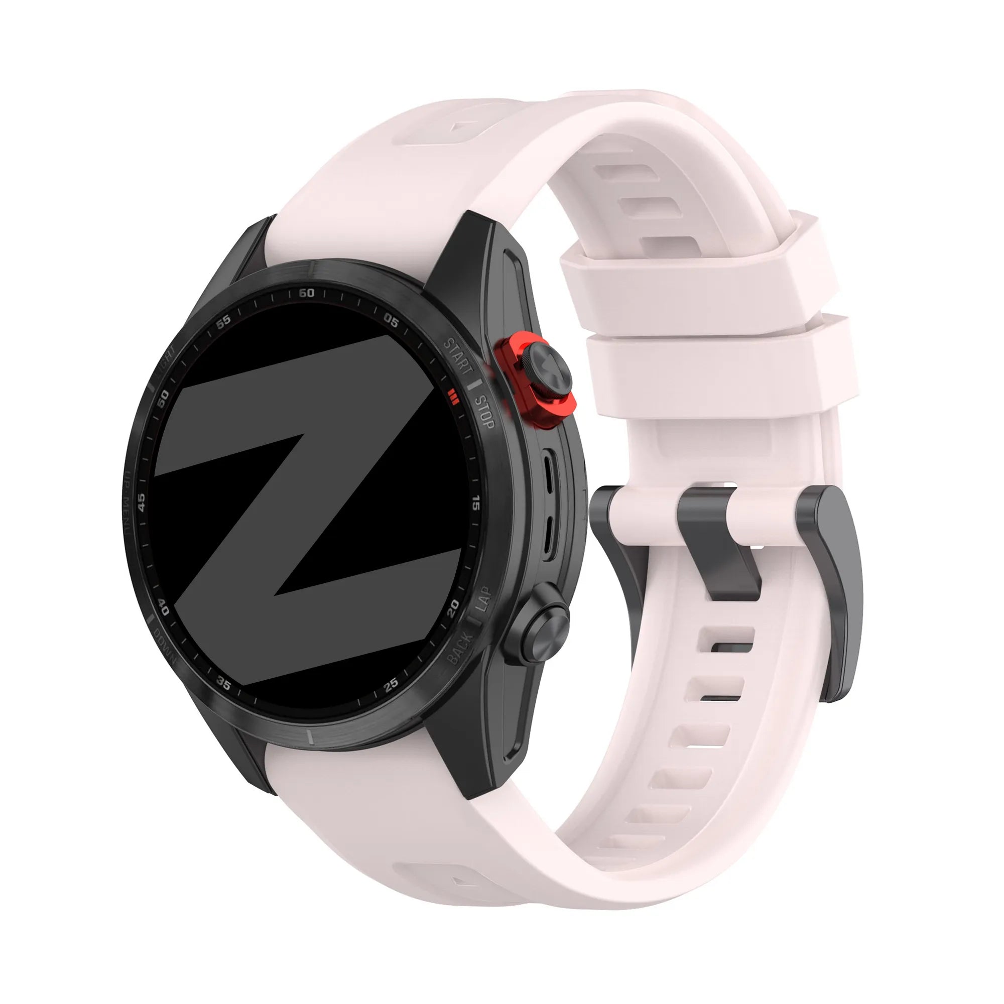 Bandz Garmin Instinct E - 40mm Silicone Strap 'Classic' (Light Pink)