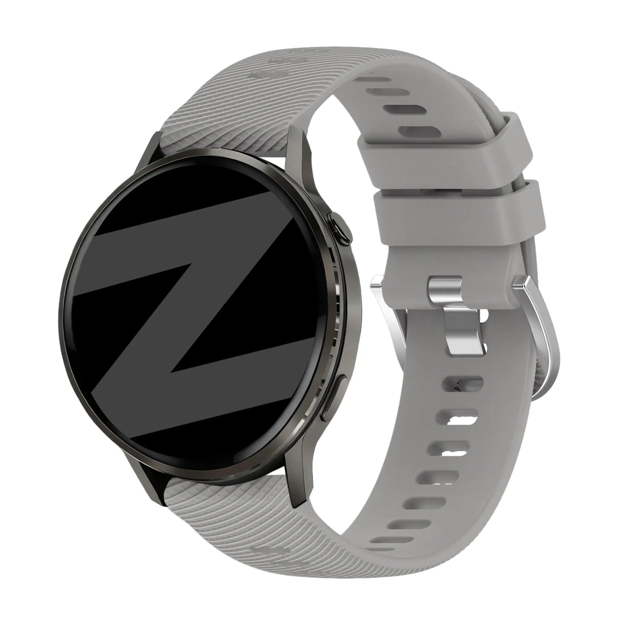 Bandz Garmin Forerunner 255s Silicone Strap 'Deluxe' (Grey)