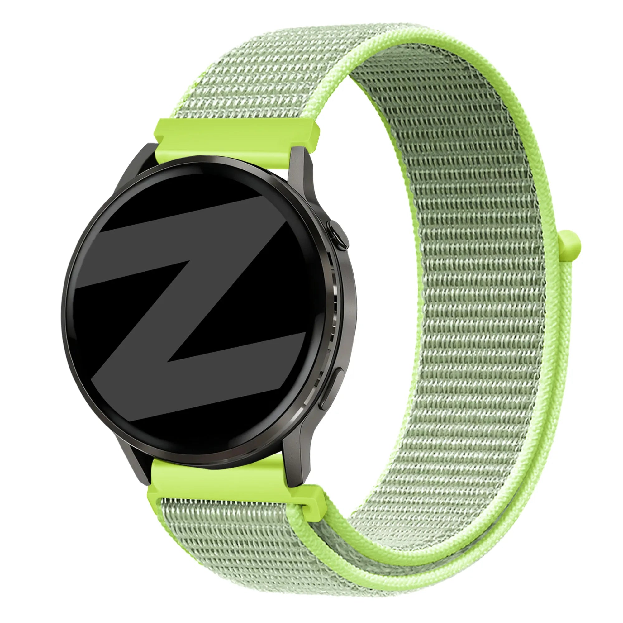 Bandz Garmin Forerunner 265s Nylon Loop Strap (Flash Yellow)