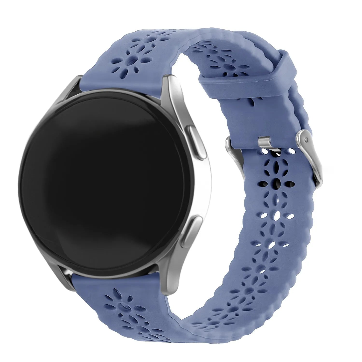 Coros Apex 42mm Patterned Silicone Strap (Lavender Grey)