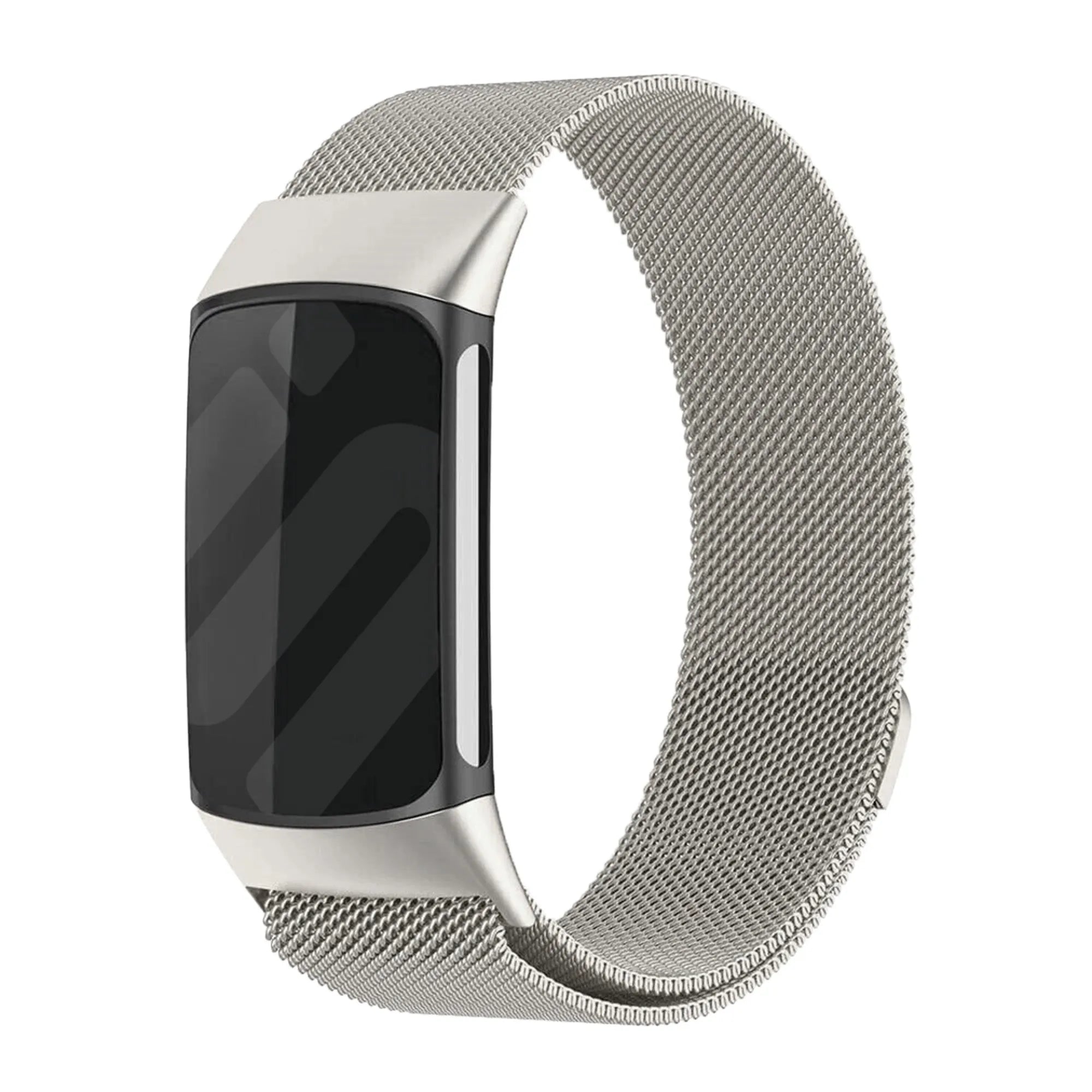 Fitbit Charge 6 Milanese Strap (Starlight)