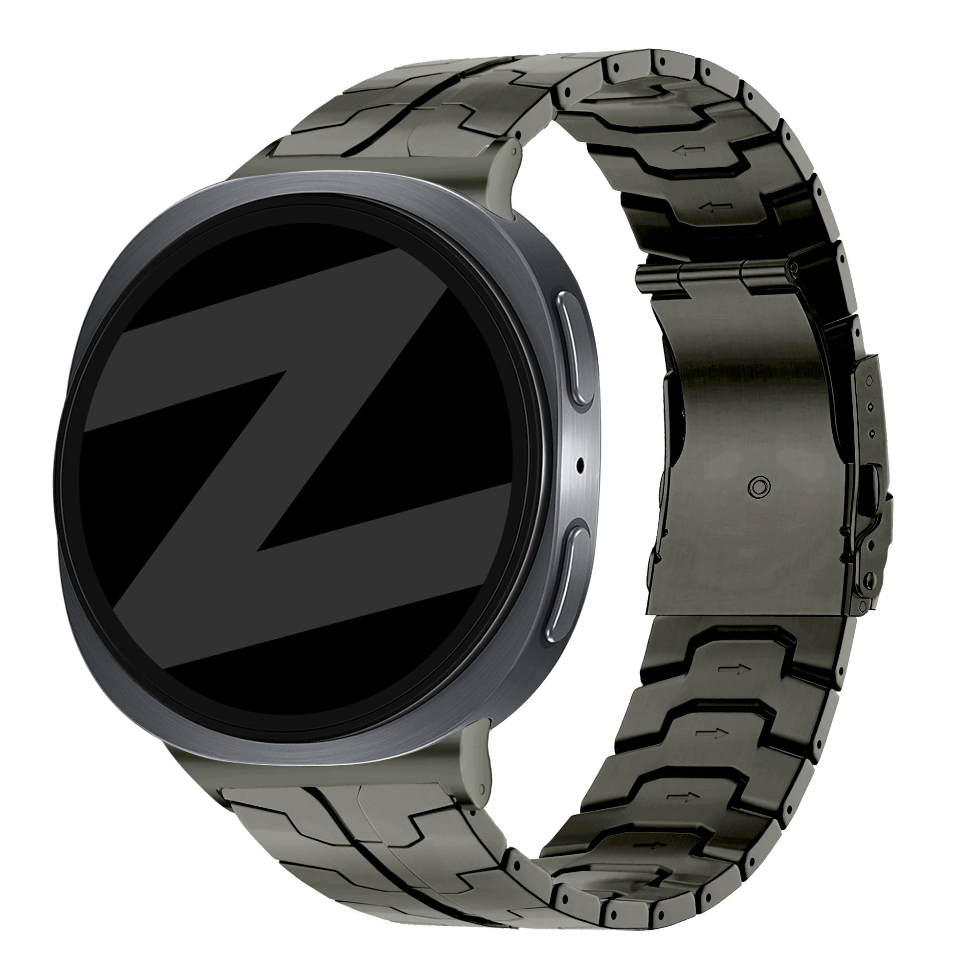 Samsung Galaxy Watch 9 - 40mm Steel Iron Strap (Graphite)