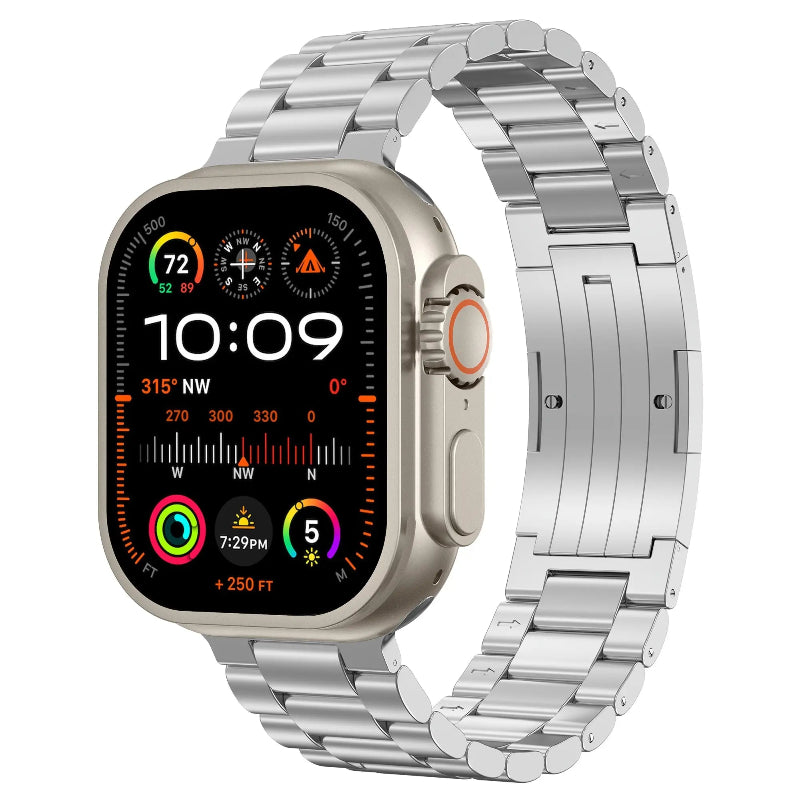 apple watch refined steel band silver