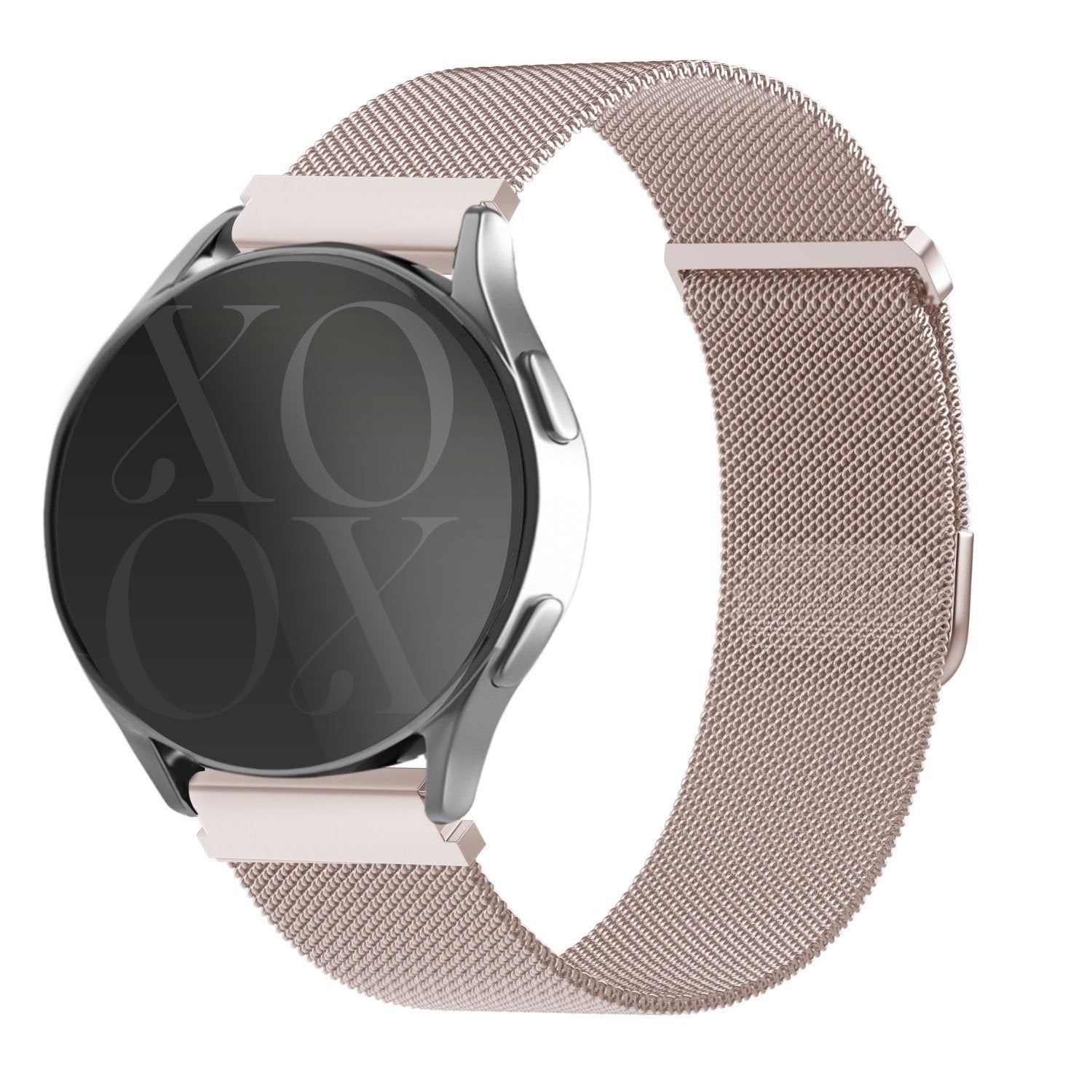 xoxo Wildhearts Polar Grit X Pro Milanese Strap (Rose Pink)