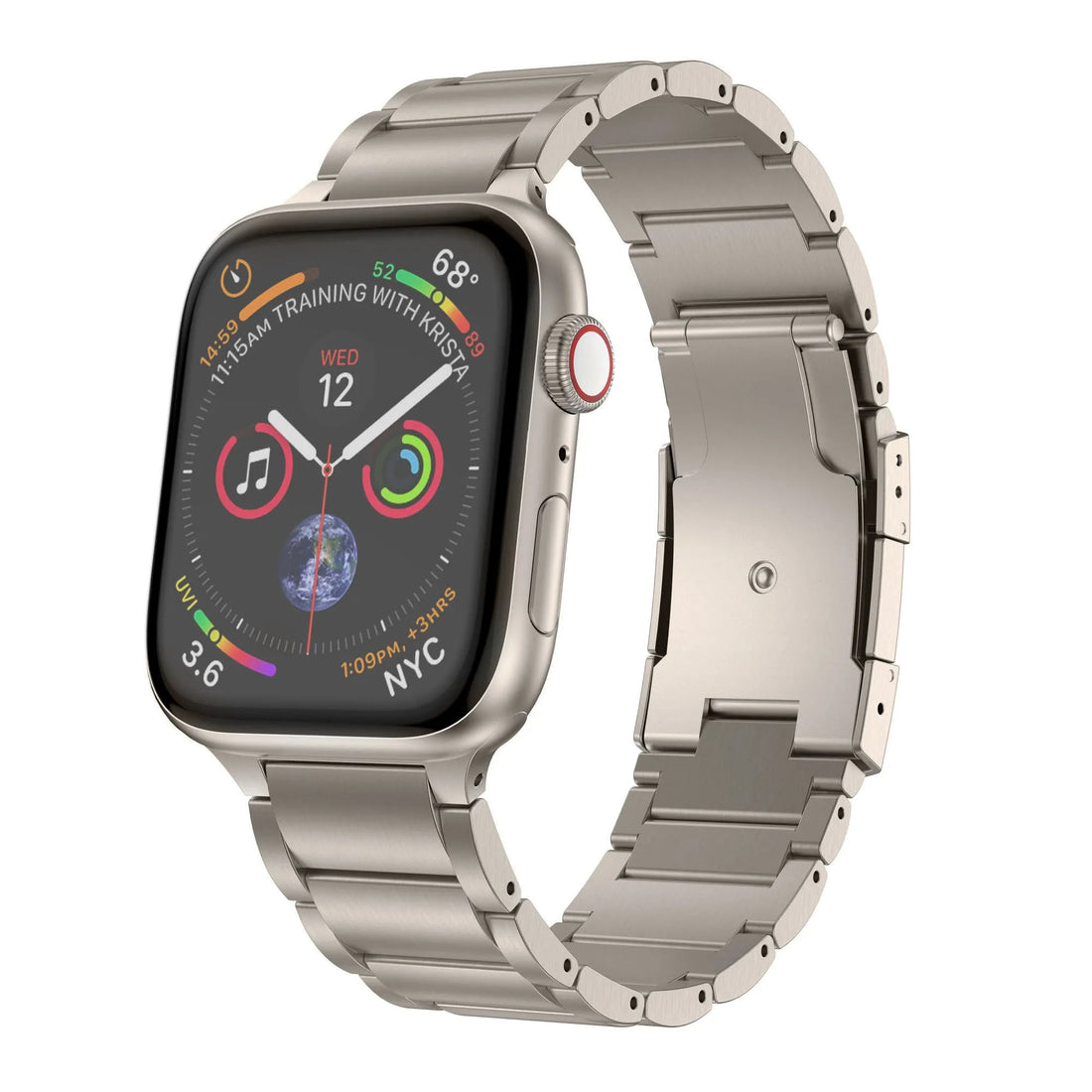 Titanium Link · Titanium Titanium watch strap