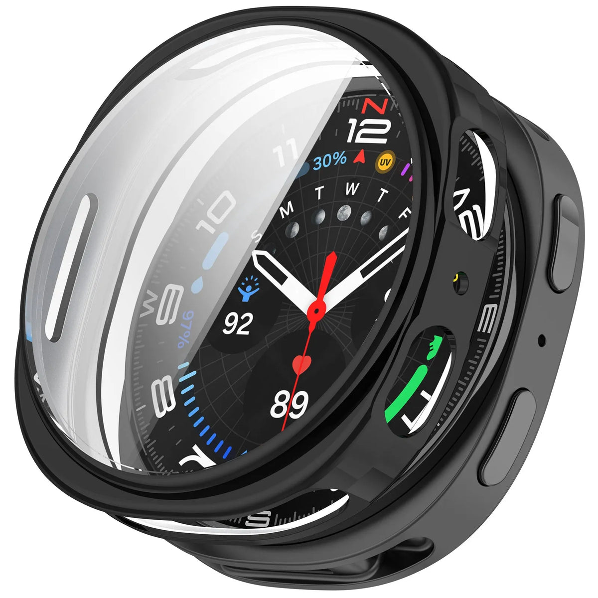 Samsung Galaxy Watch 8 - 44mm / 9 - 44mm TPU Case (Black)