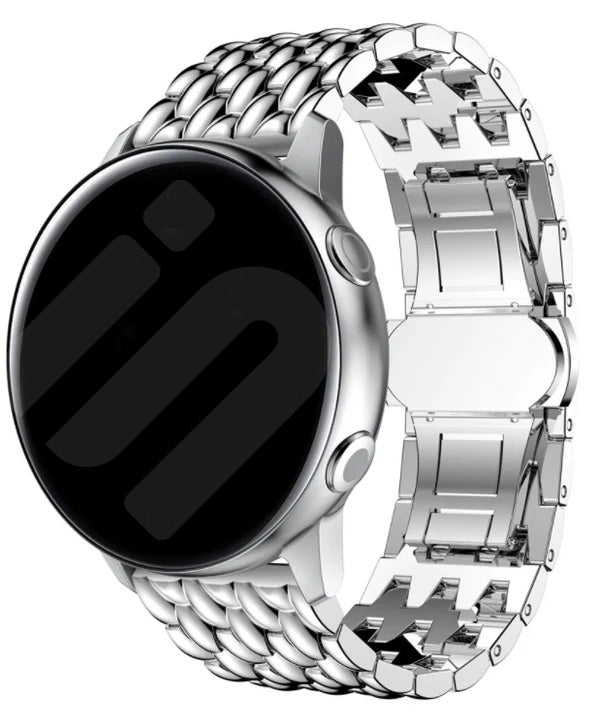 Withings ScanWatch 2 - 42mm Steel Dragon Strap (Silver)