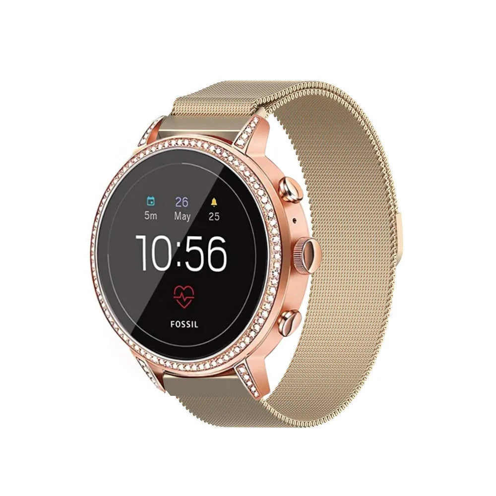 Fossil Gen 4 Venture (HR) Milanese Strap (Champagne)