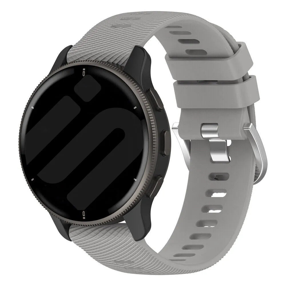 Coros Apex 4 - 42mm Silicone Strap (Light Grey)