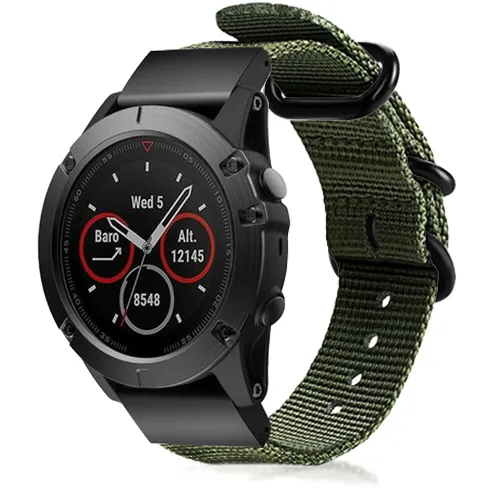 Garmin D2 Mach 2 - 51mm Nylon Strap with Buckle (Green)