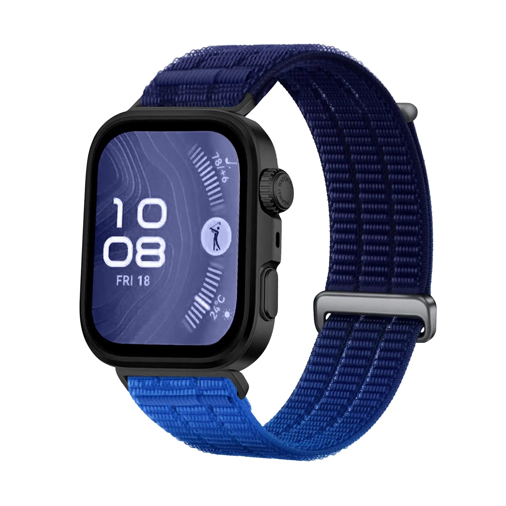 Huawei Watch Fit 4 Nylon Air Strap (Gradient Blue)