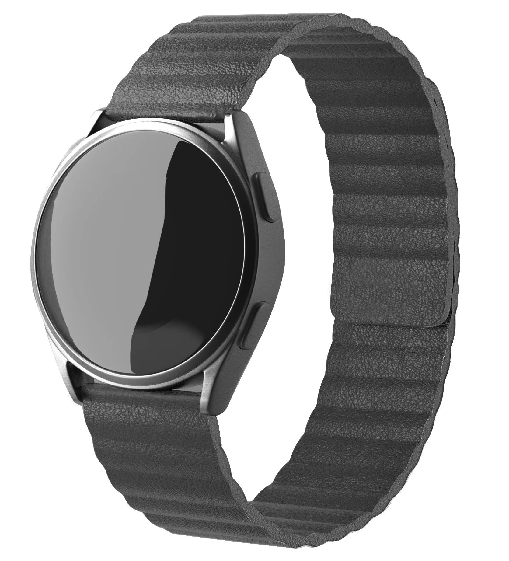 Coros Apex 42mm Leather Loop Strap (Grey)
