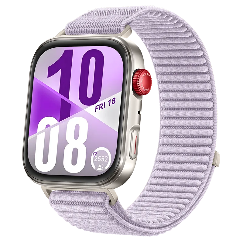 Huawei Watch Fit 5 Wave Nylon Strap (Light Purple)