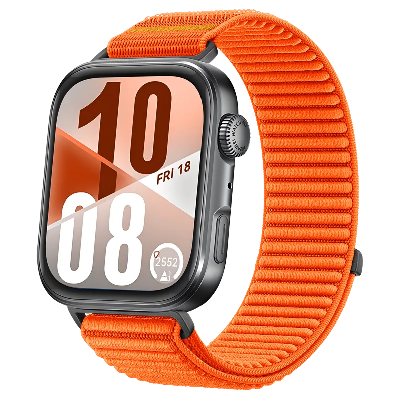Huawei Watch Fit 5 Wave Nylon Strap (Orange)