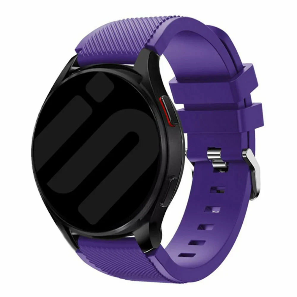 Withings ScanWatch Nova Twill Silicone Strap (Purple)