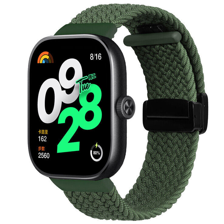 Xiaomi Smart Band 10 Pro Braided Strap with D-Buckle (Green)