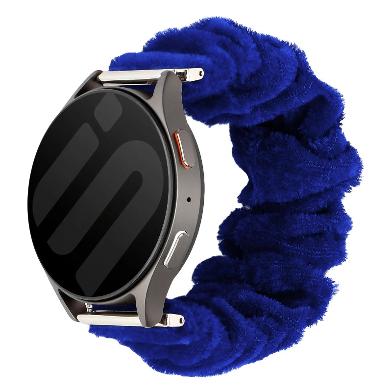 18mm scrunchie band blue