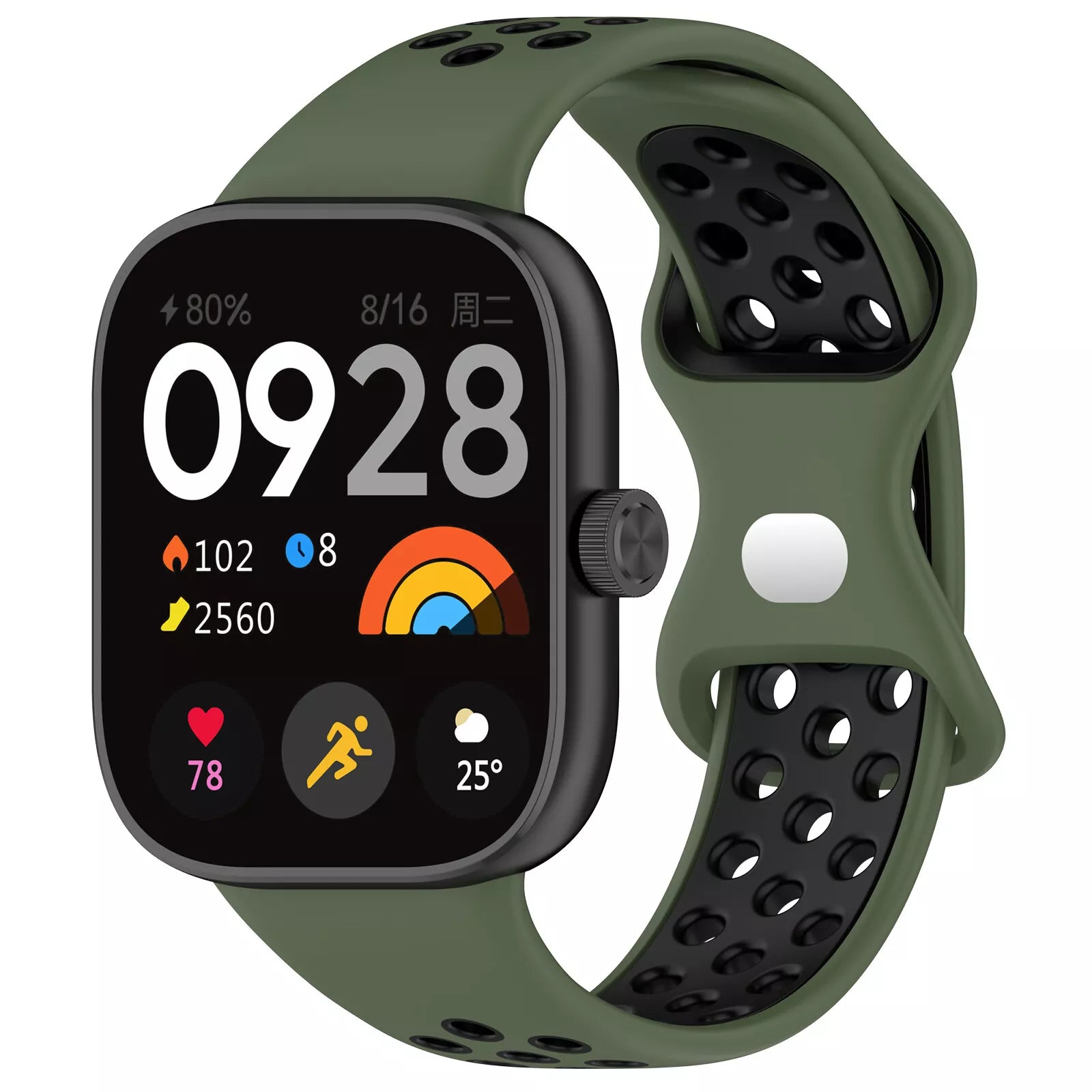 Xiaomi Smart Band 10 Pro Sport Strap (Olive Green/Black)