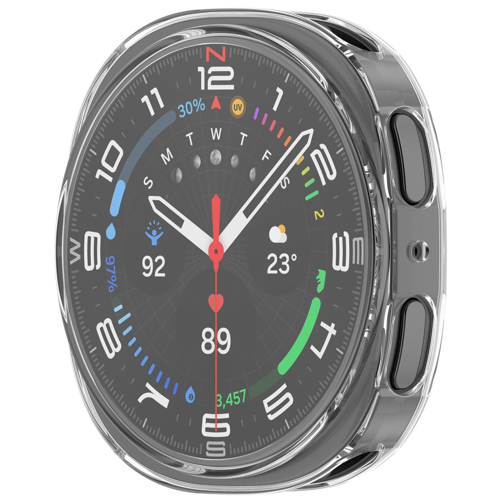 Samsung Galaxy Watch 8 - 40mm TPU Case (Transparent)