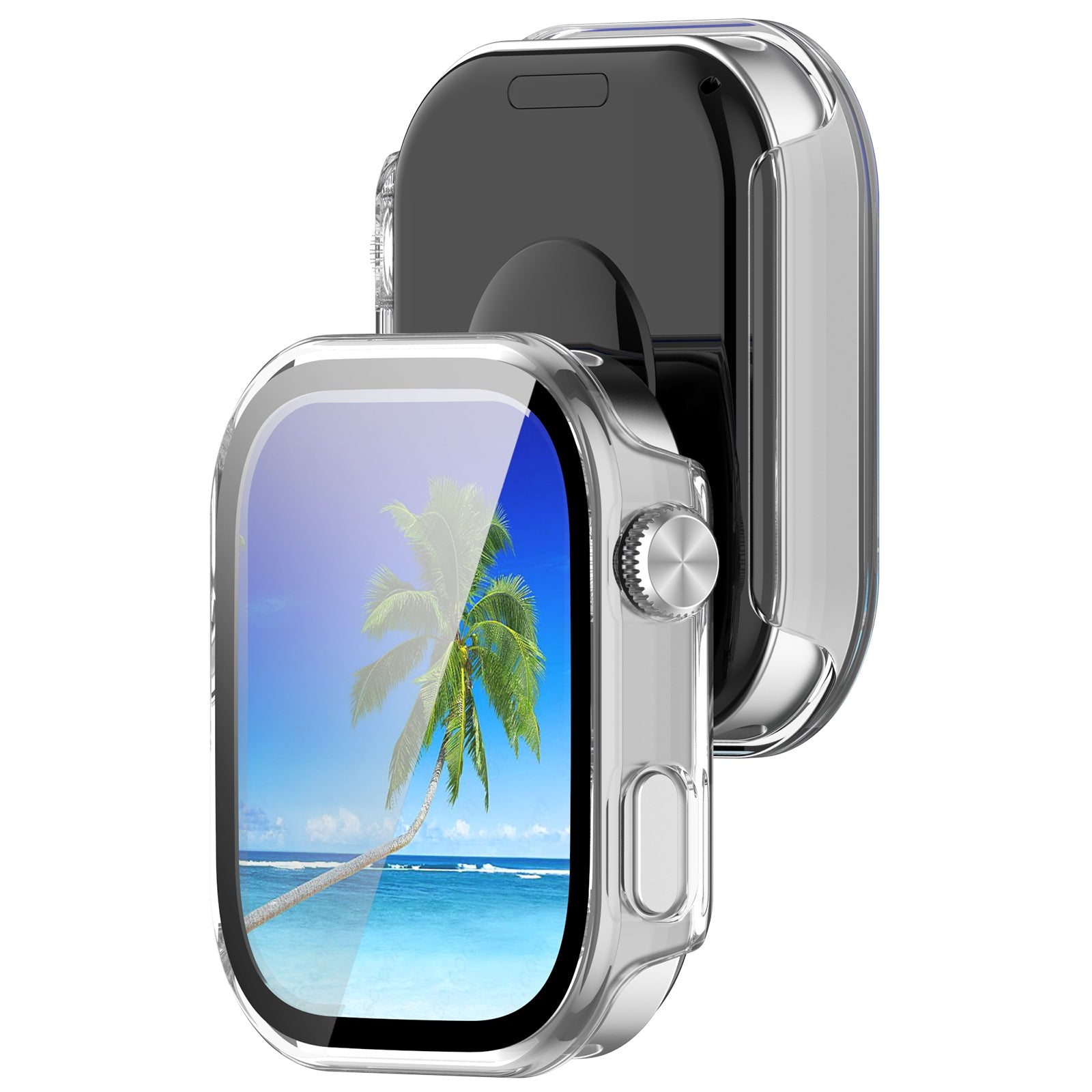 Redmi Watch 6 PC Case with Glass (Transparent)