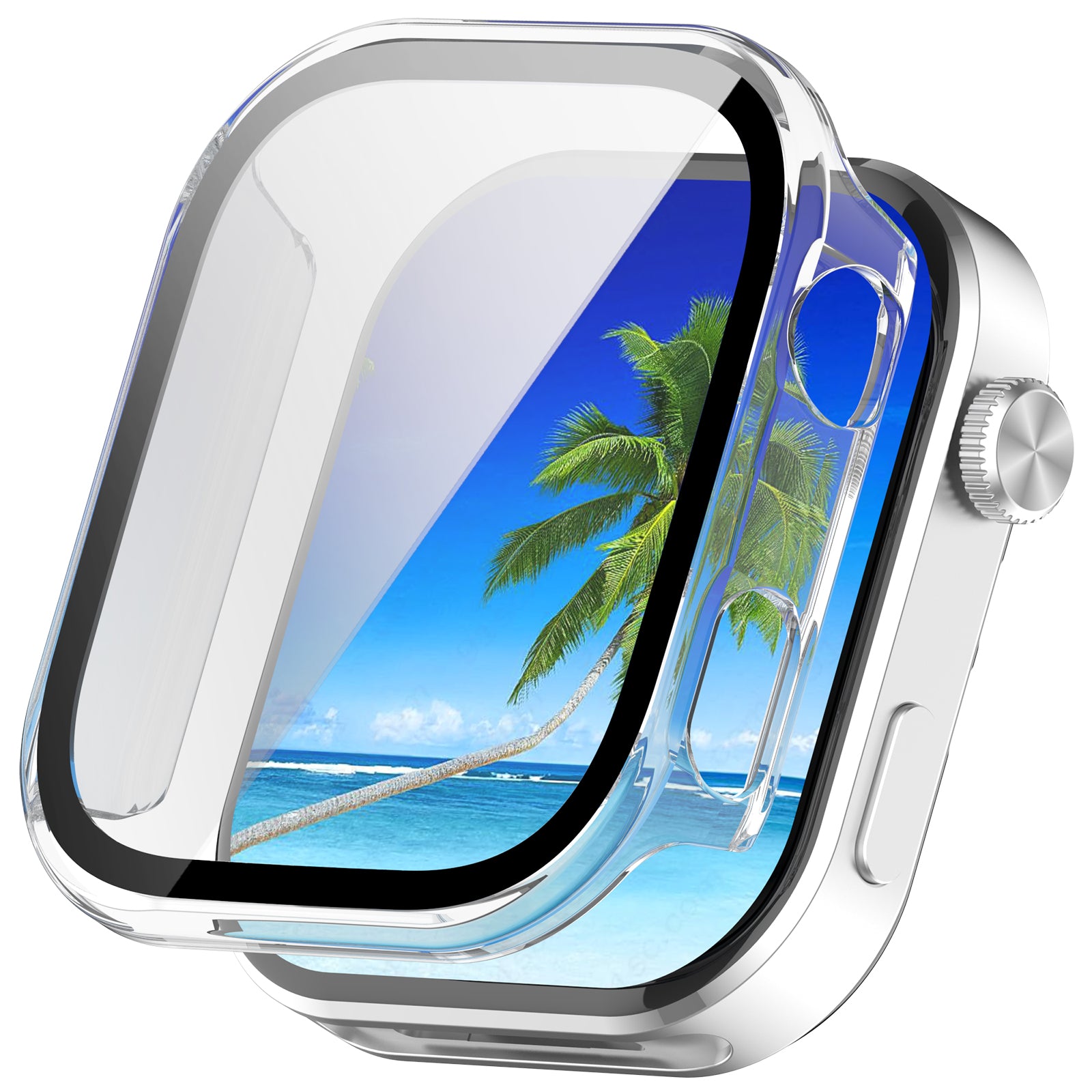 Redmi Watch 6 PC Case with Glass (Transparent)