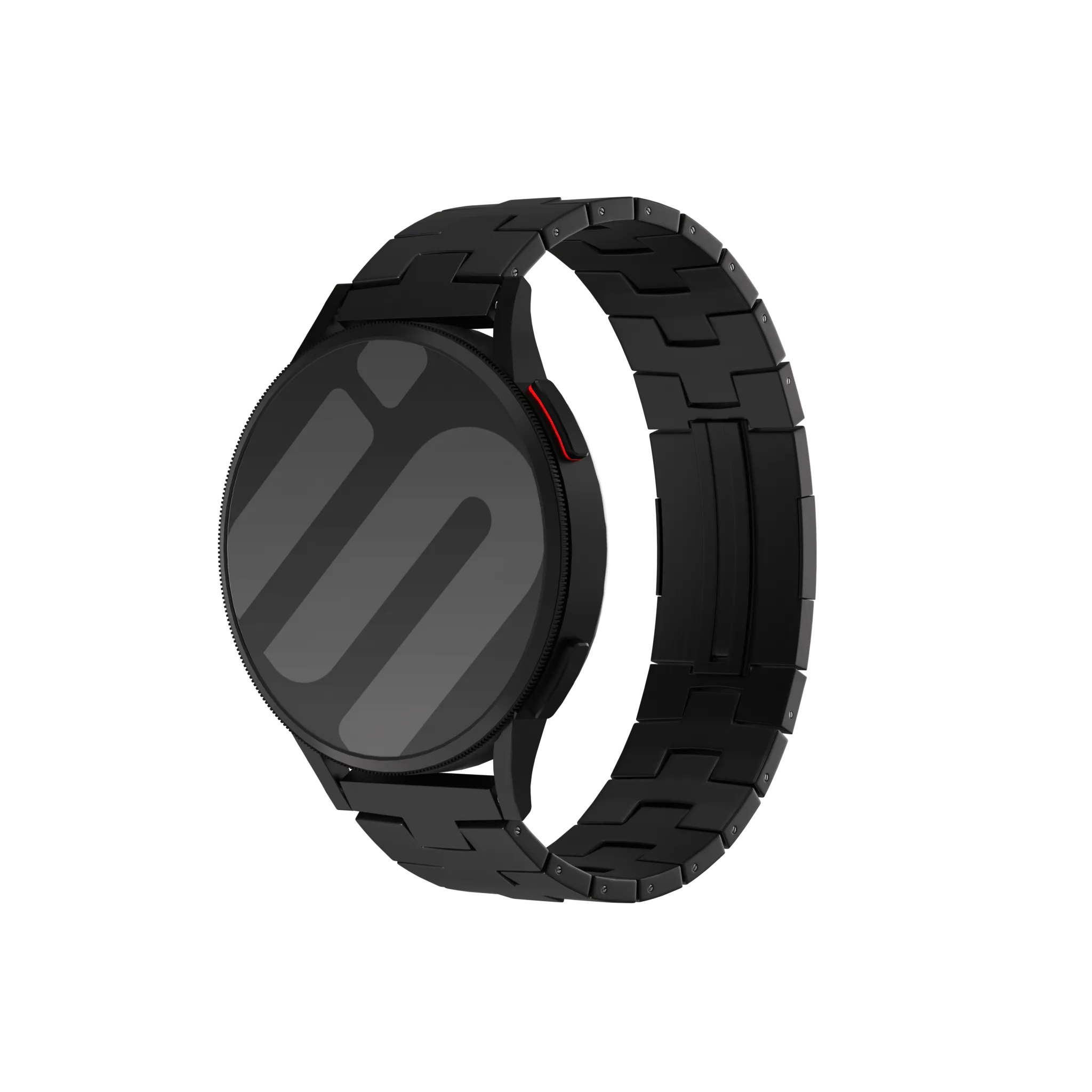 Suunto 9 Peak Pro Titanium Grain Strap (Flat Buckle) (Black)