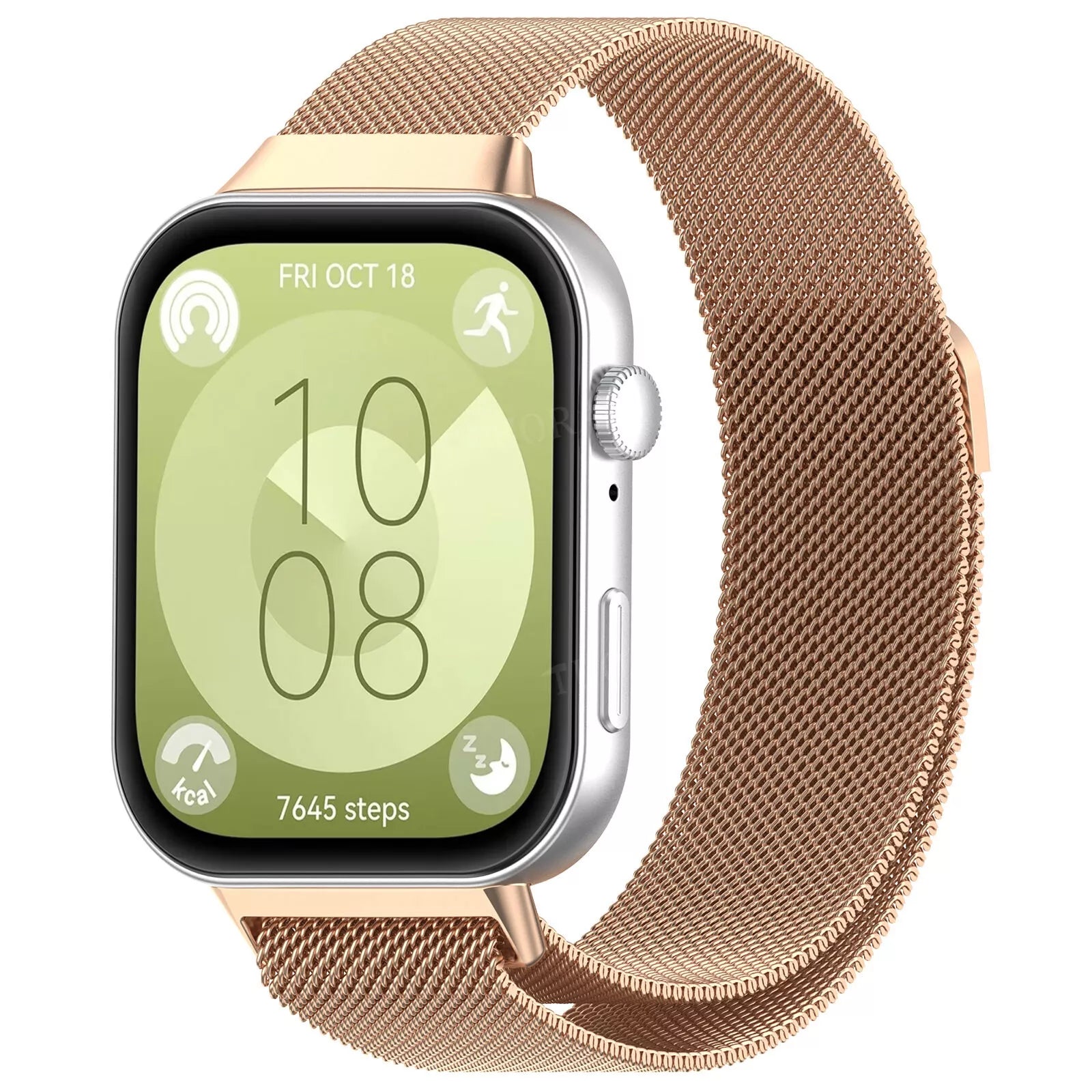 Huawei Watch Fit 4 Pro Milanese Strap (Rose Gold)
