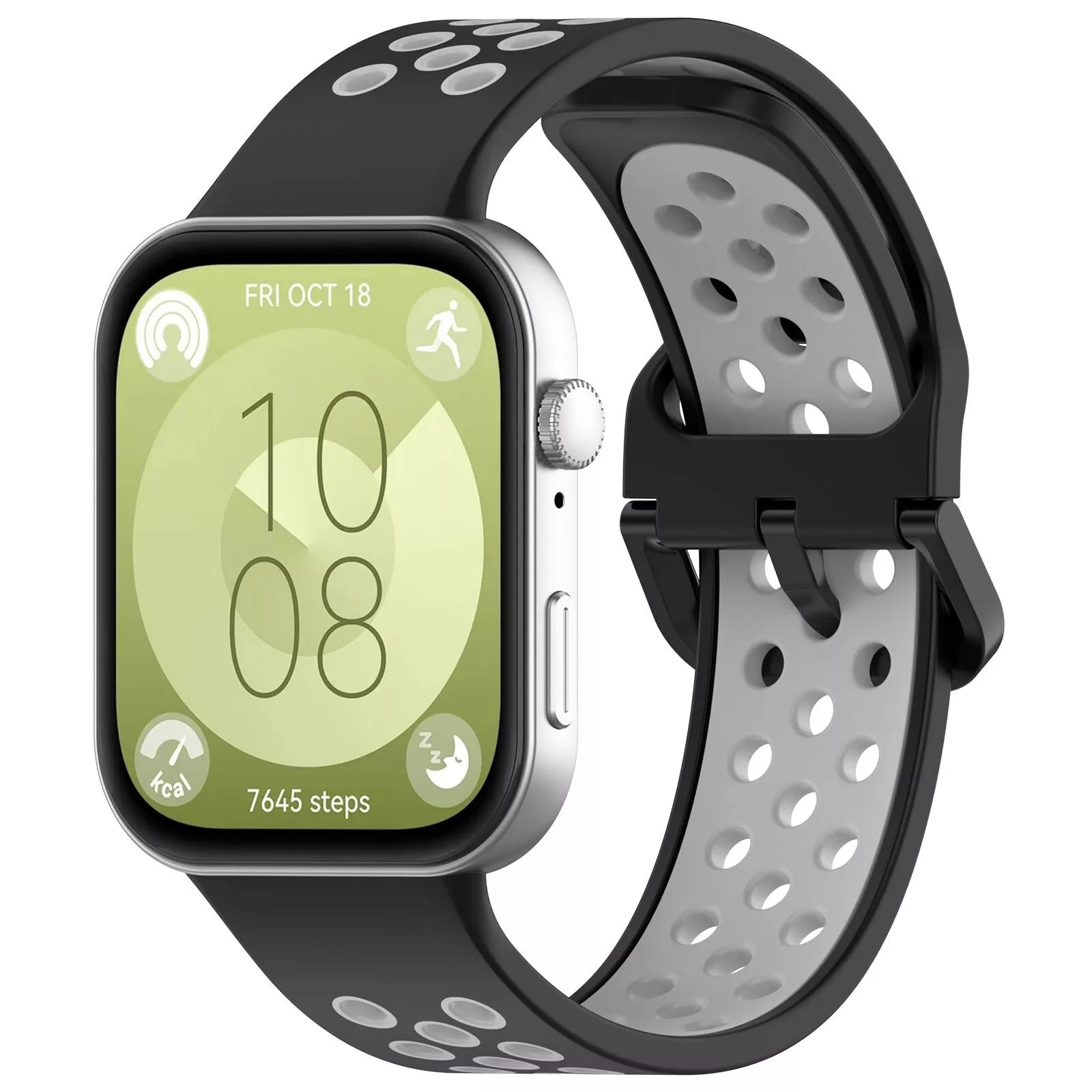 Huawei Watch Fit 5 Pro Sport Strap (Black/Grey)