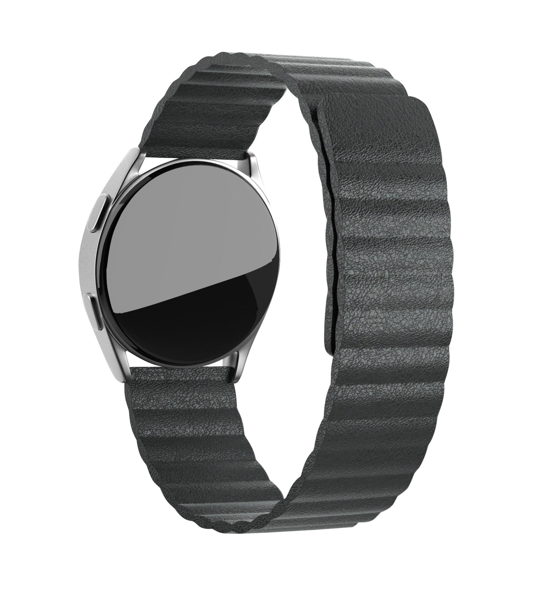 Withings Steel HR Sport Leather Loop Strap (Black)
