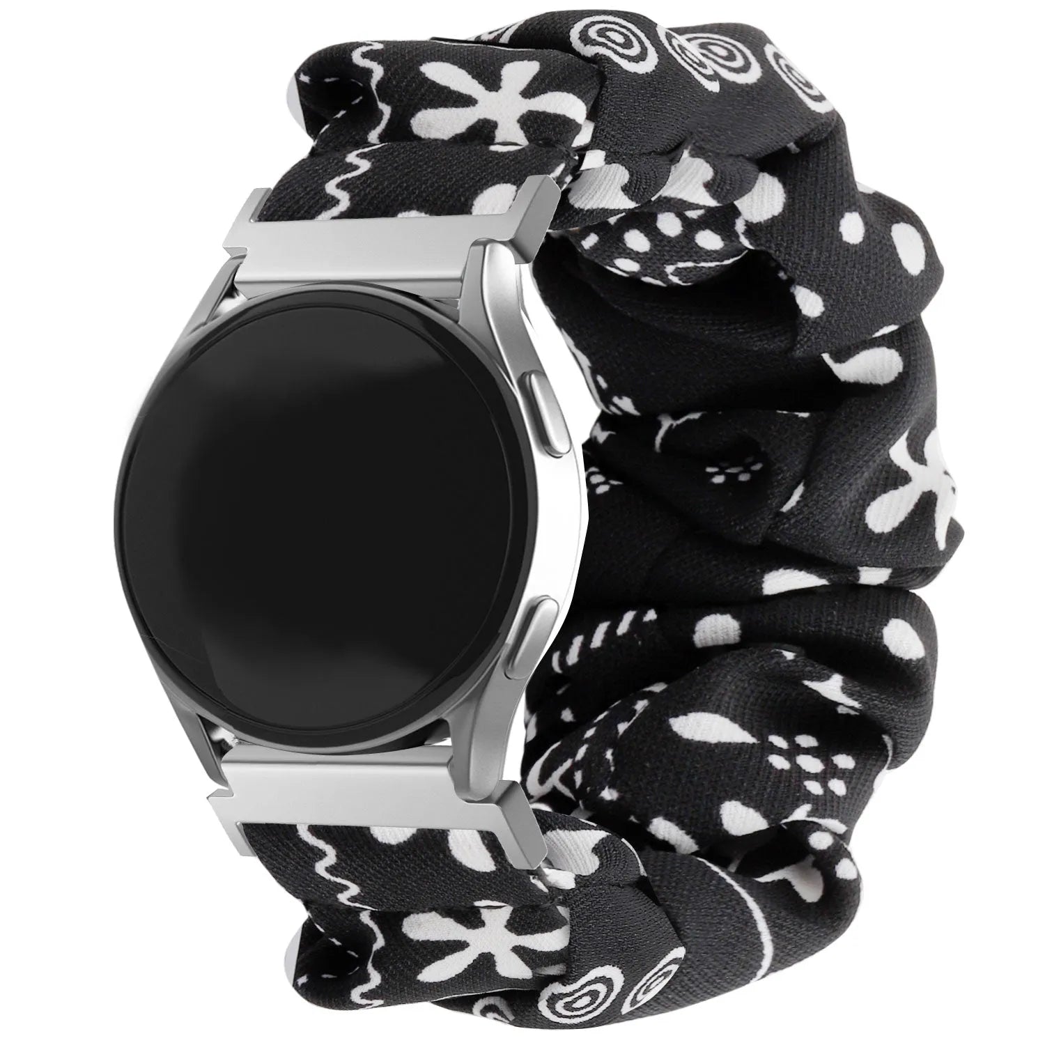 Polar Pacer Scrunchie Strap (Black Mix)