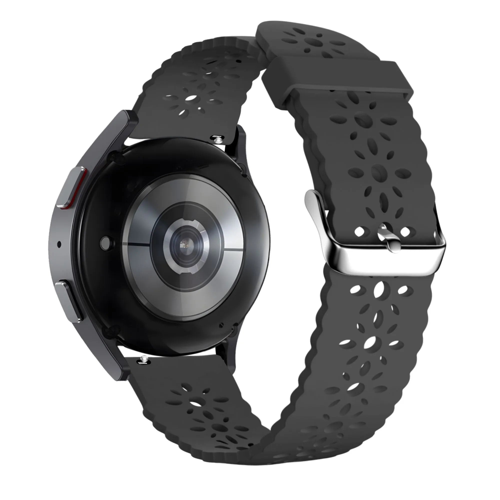 Bandz Coros Apex 2 Patterned Silicone Strap (Black)
