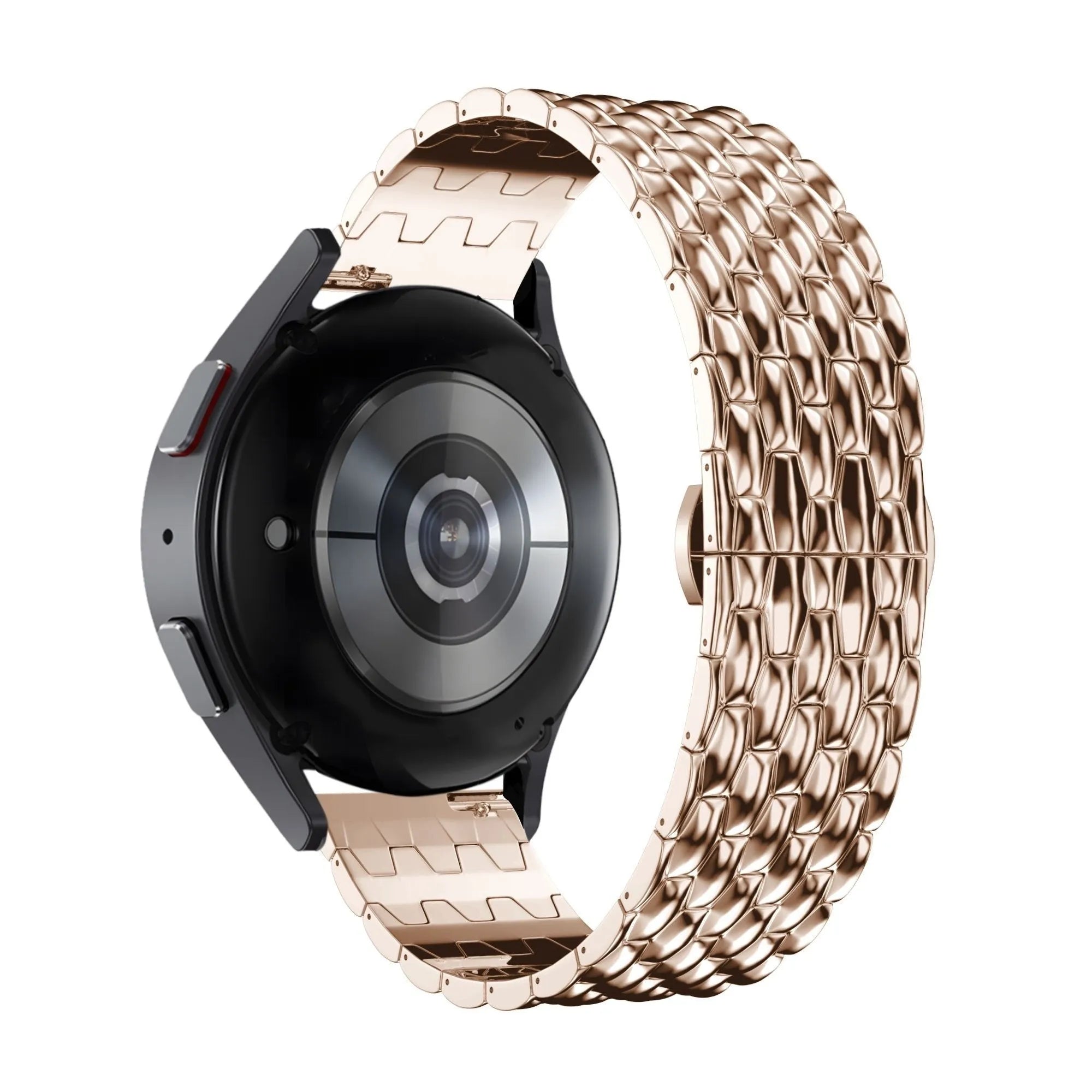 Bandz ICE Smart 3.0 Rectangular 1.78 Steel Strap 'Dragon' (Rose Gold)