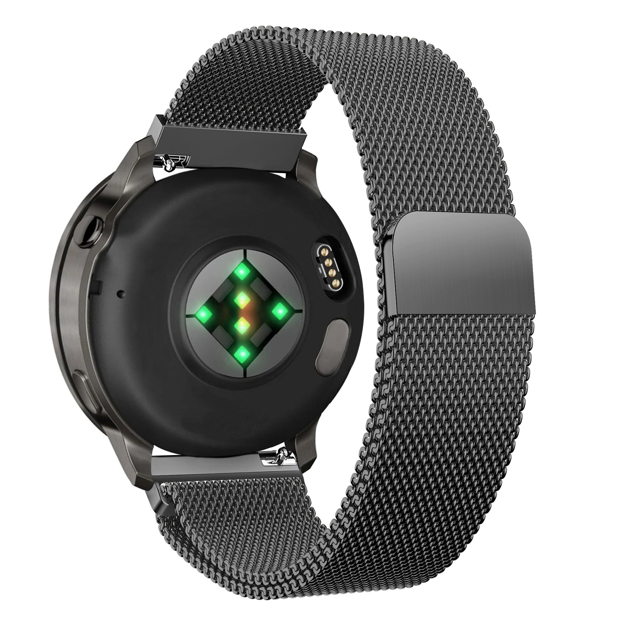 Bandz Garmin Venu 4 - 41mm Milanese Loop Strap (Black)