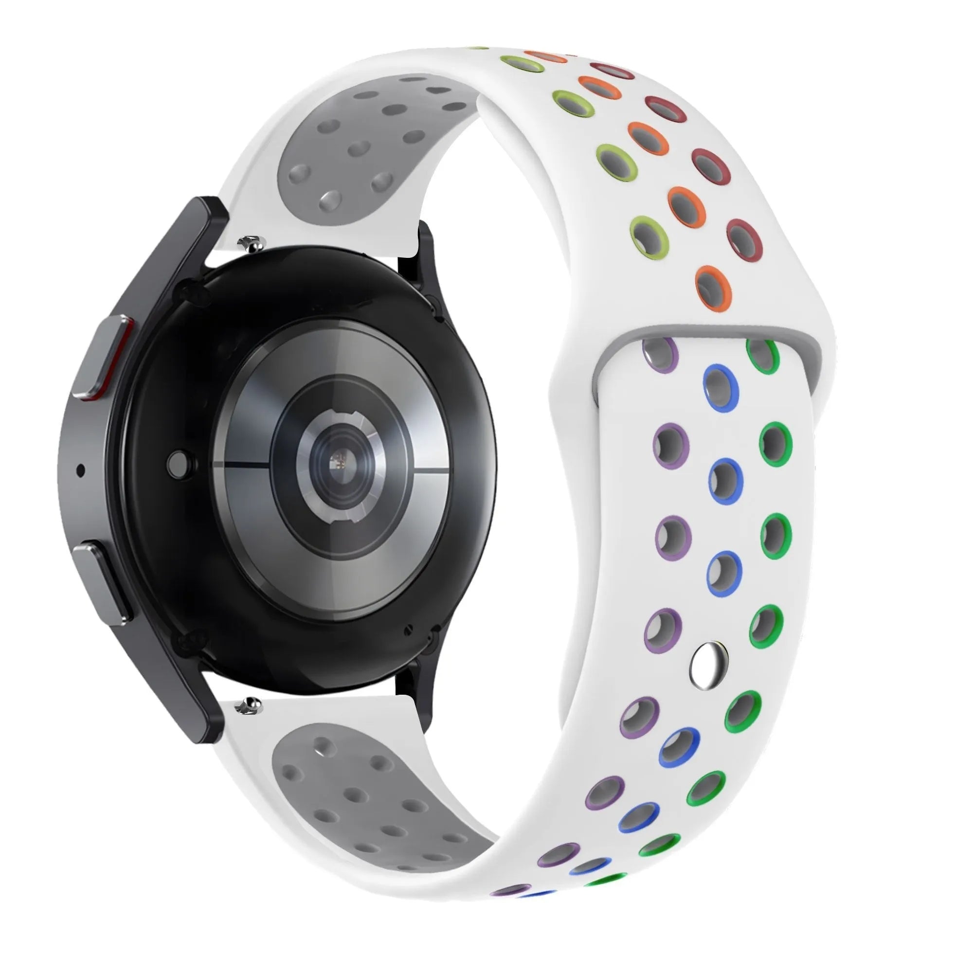 Bandz Coros Apex 42mm Sport Strap 'Deluxe' (White/Colourful)