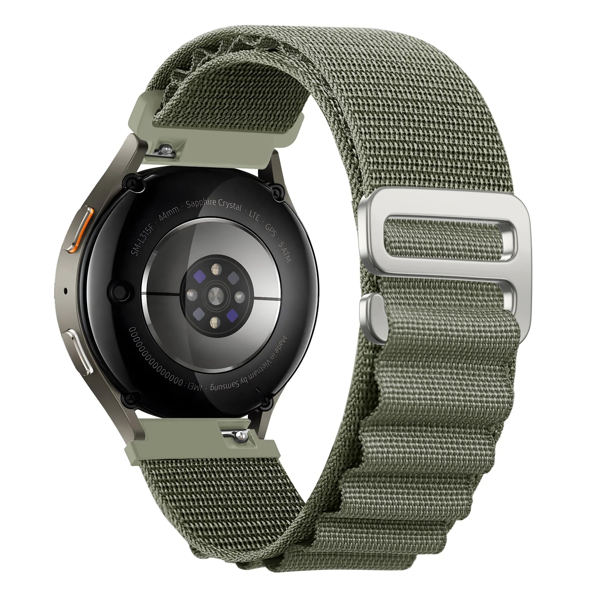 Bandz Xiaomi Amazfit GTS Alpine Nylon Strap (Olive)