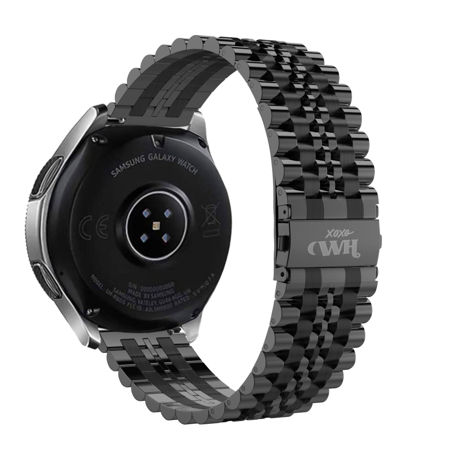 xoxo Wildhearts Amazfit GTR 2 Steel Strap (Black)