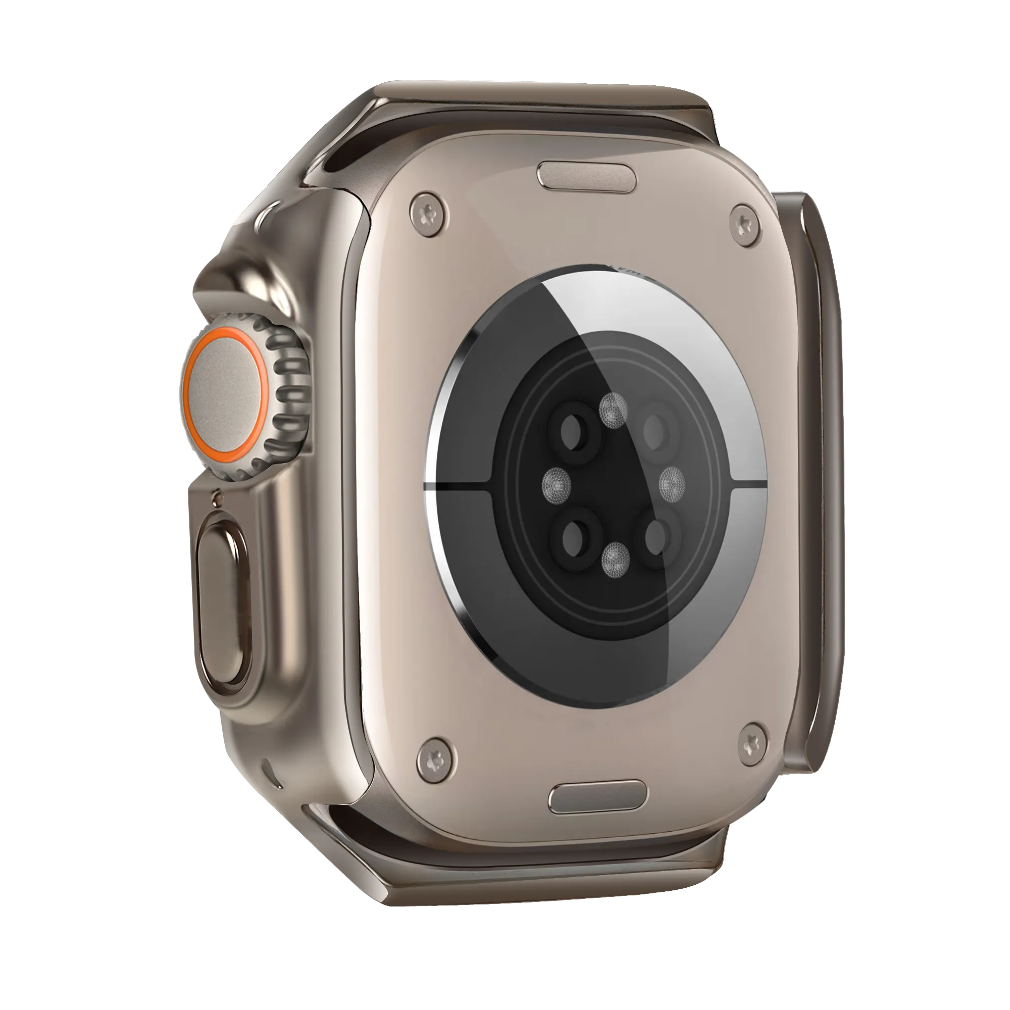 Bandz Apple Watch Ultra - 49mm Galvanized TPU Case (Titanium)