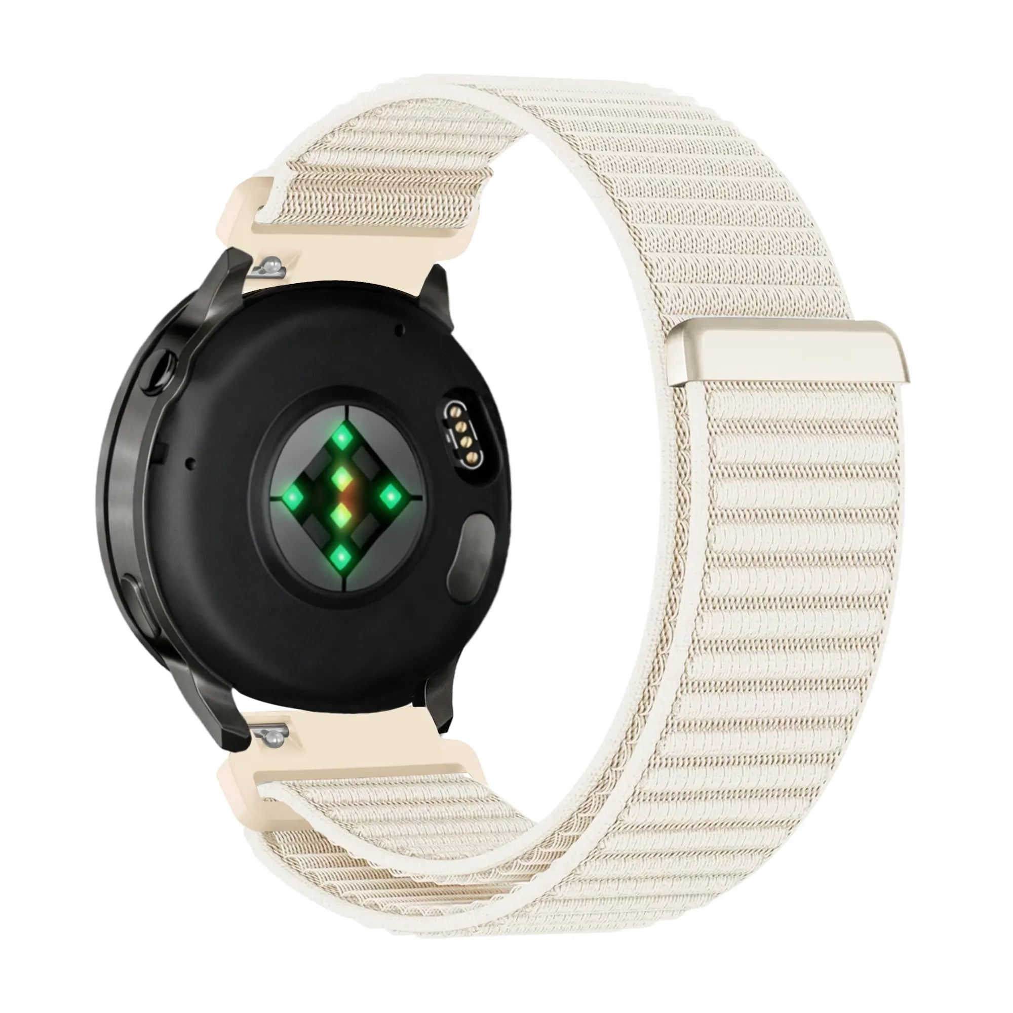 Bandz Garmin Forerunner 265s Nylon Strap 'Wave' (Starlight)