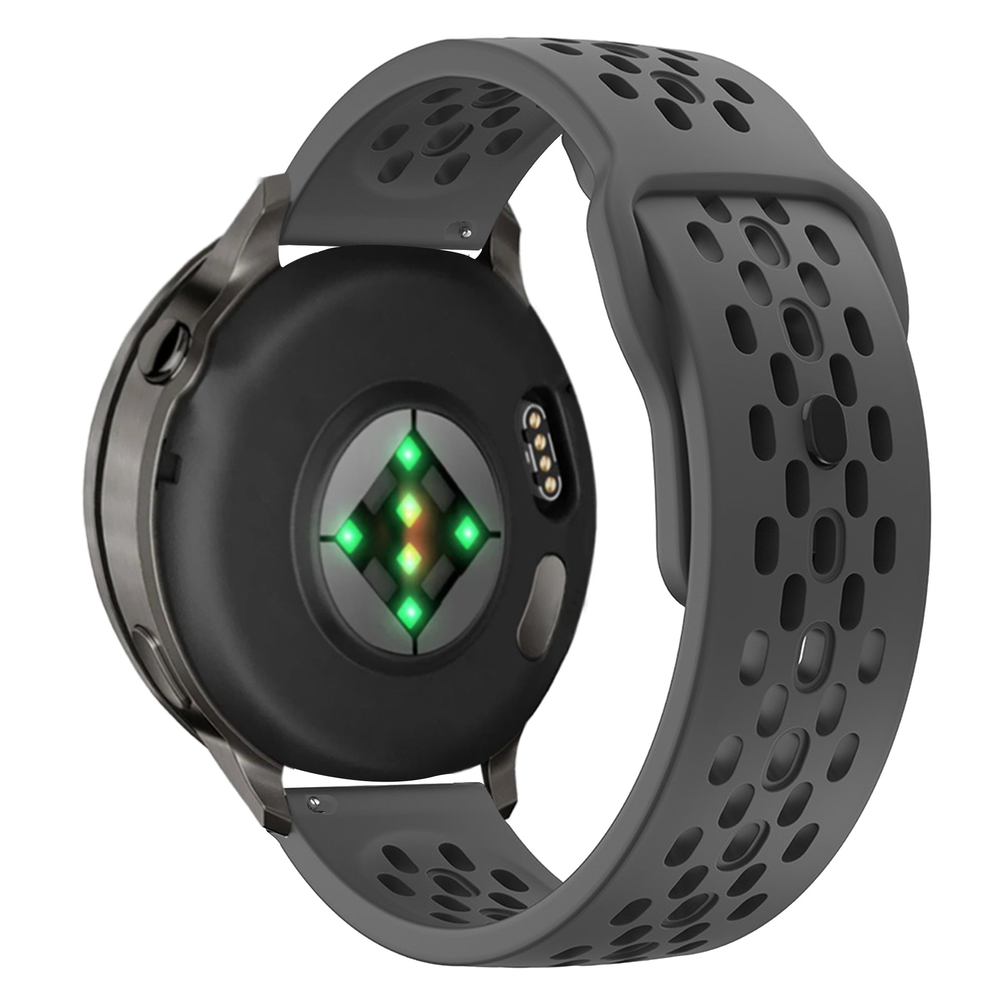 Bandz Garmin Venu 4 - 45mm Silicone Strap 'Air' (Dark Grey)