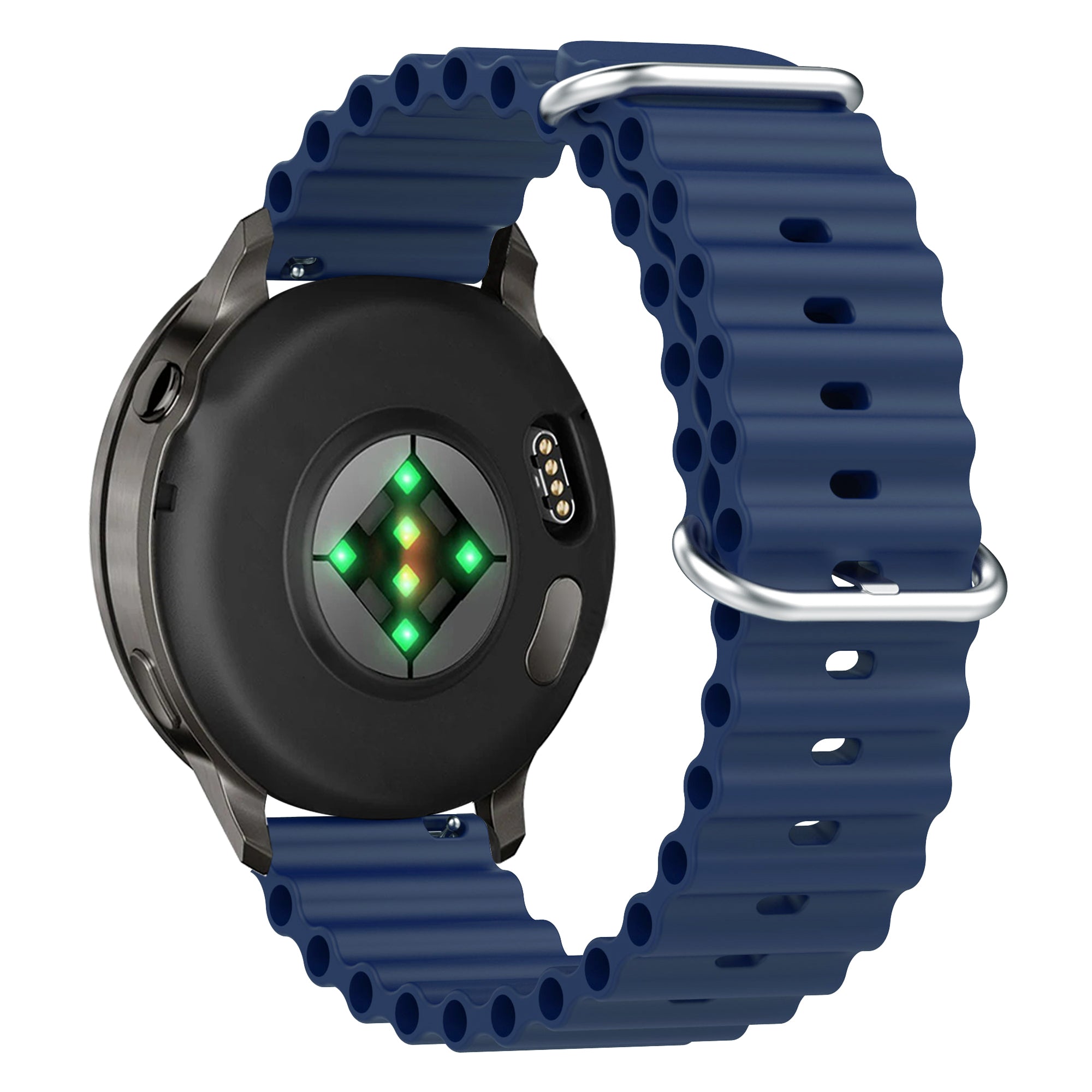 Bandz Garmin Vivomove 3 Ocean Strap 'Classic' (Dark Blue)